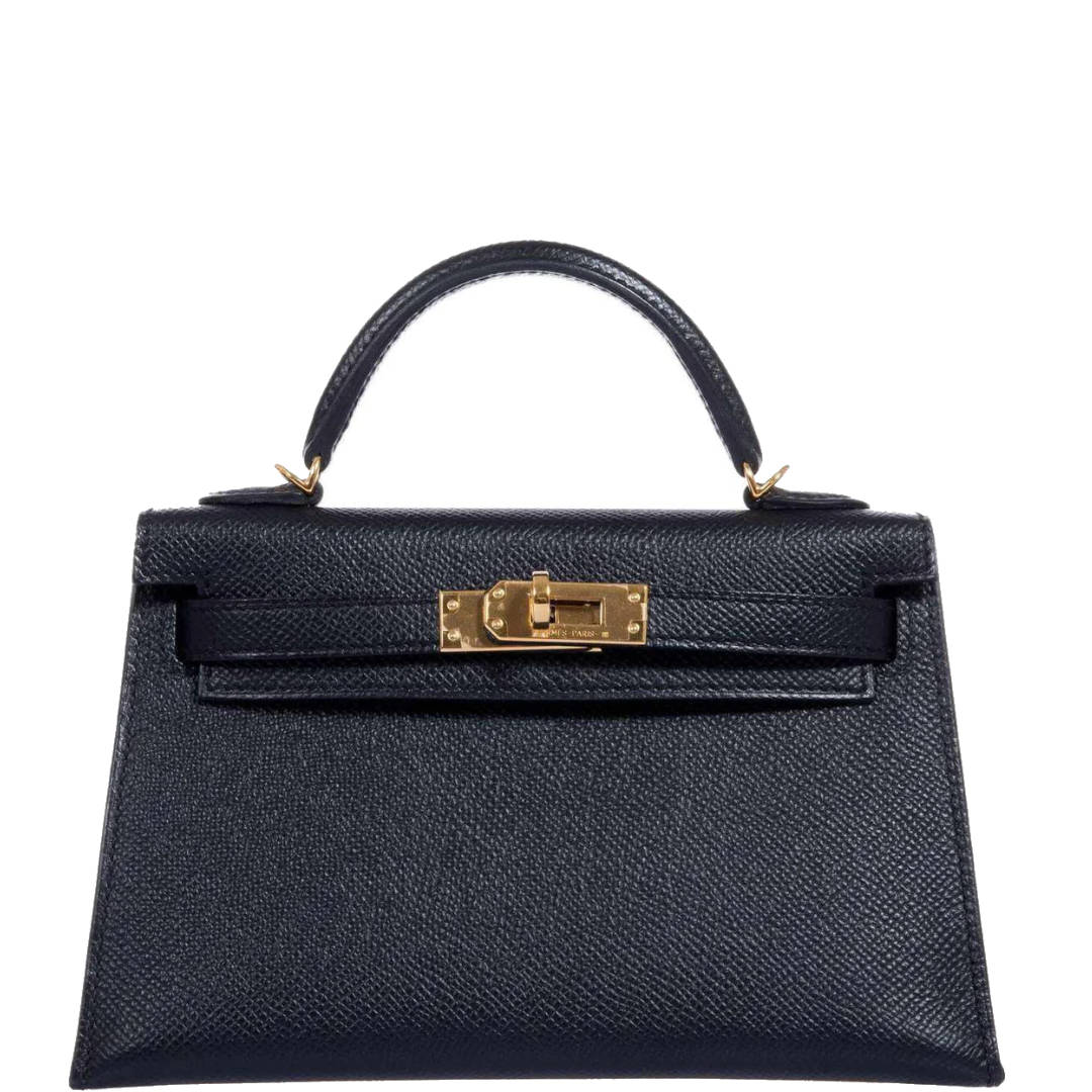 Hermes Mini Kelly VIP Epsom Shoulder Bag