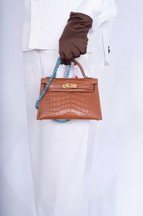 Hermès Kelly 20 Mini II Sellier Gold Matte Alligator Gold Hardware