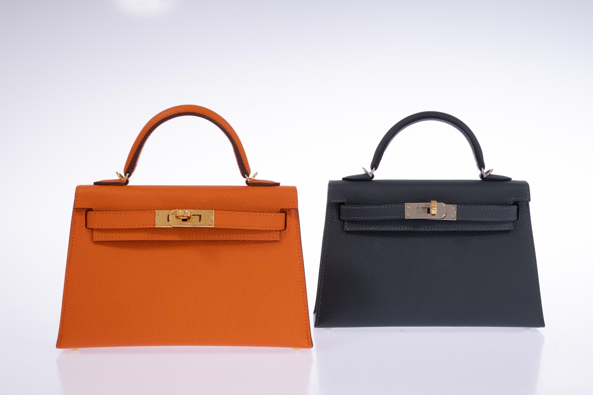 Hermès Kelly 20 Mini II Sellier Orange Epsom Gold Hardware