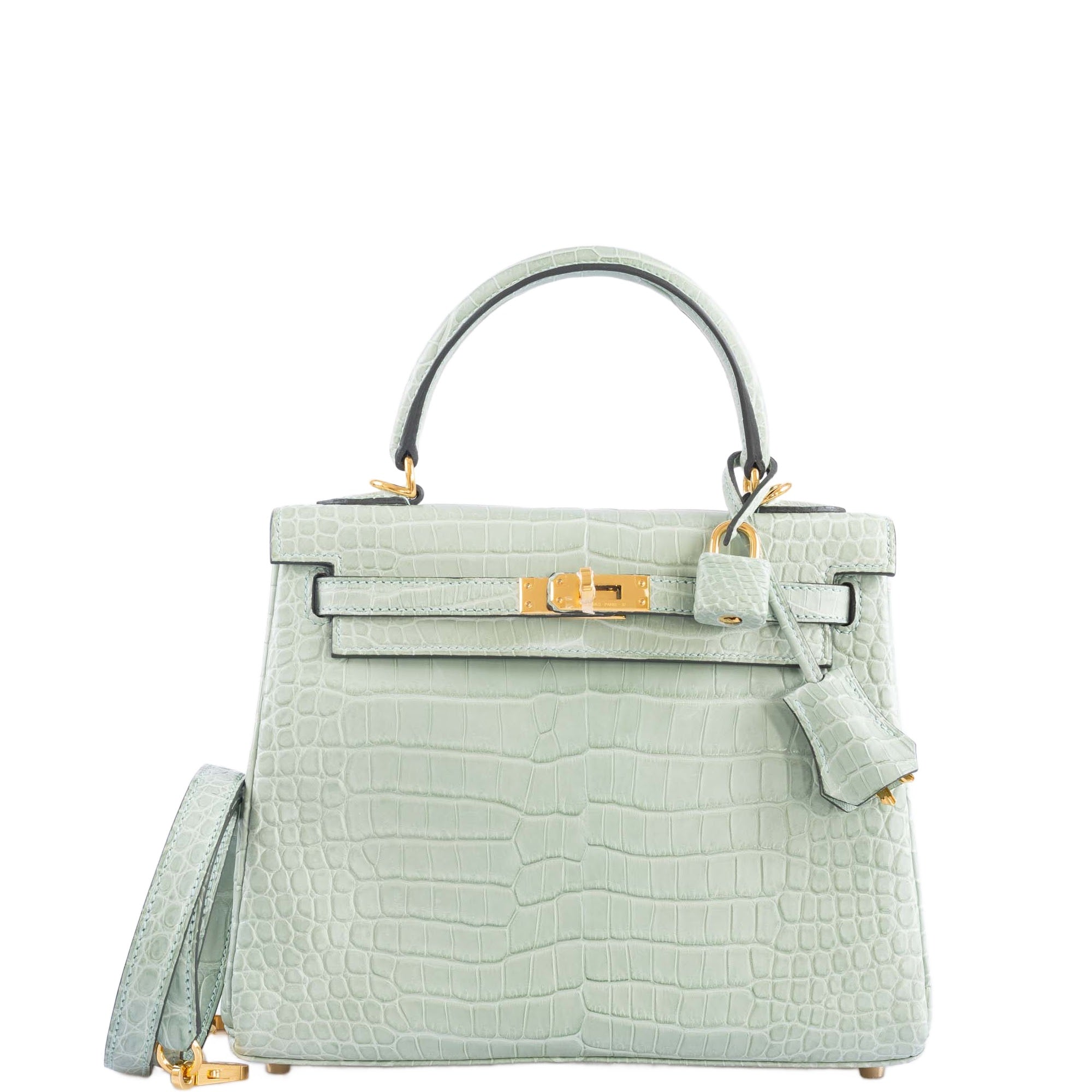 Kelly discount hermes croco