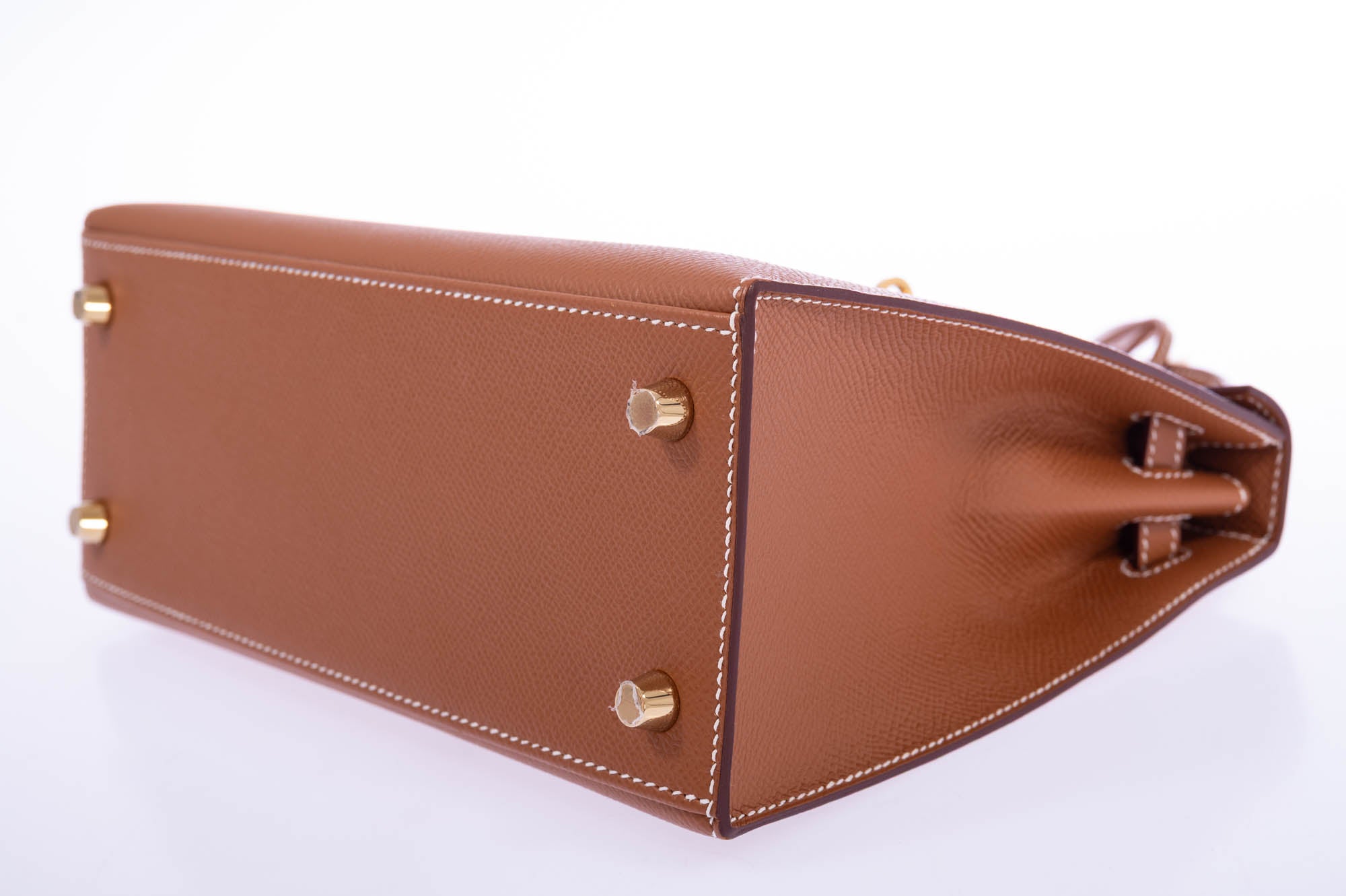 Hermès Kelly 25 Sellier Gold Epsom Gold Hardware