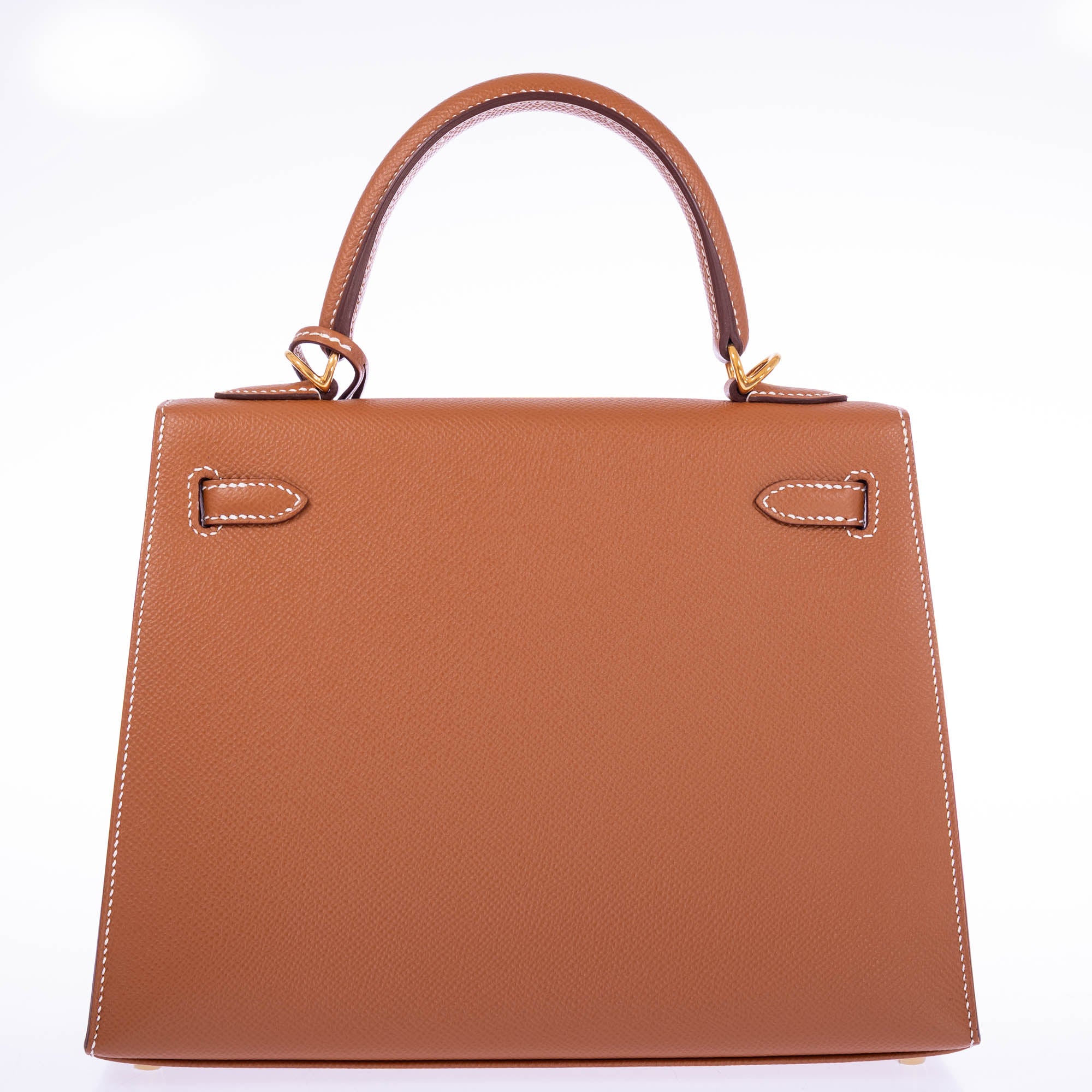Hermès Kelly 25 Sellier Gold Epsom Gold Hardware