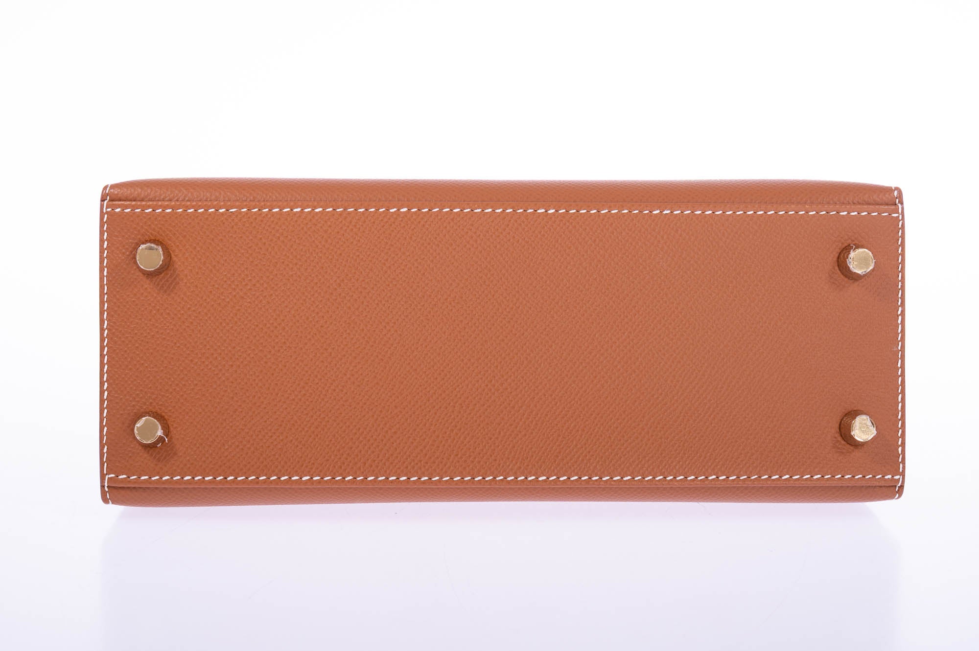 Hermès Kelly 25 Sellier Gold Epsom Gold Hardware