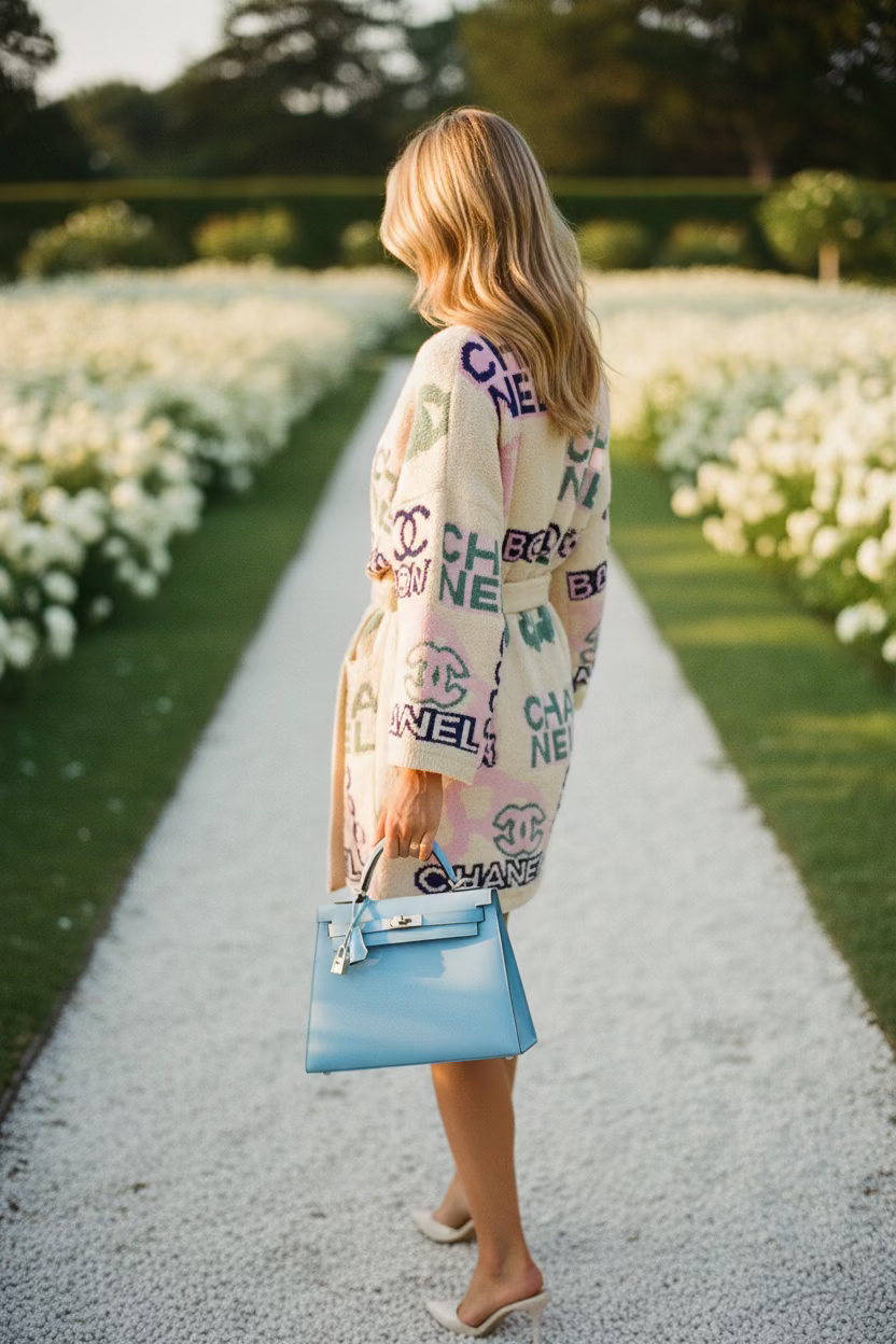 Hermès Kelly 28 Sellier Bleu Celeste Epsom Palladium Hardware