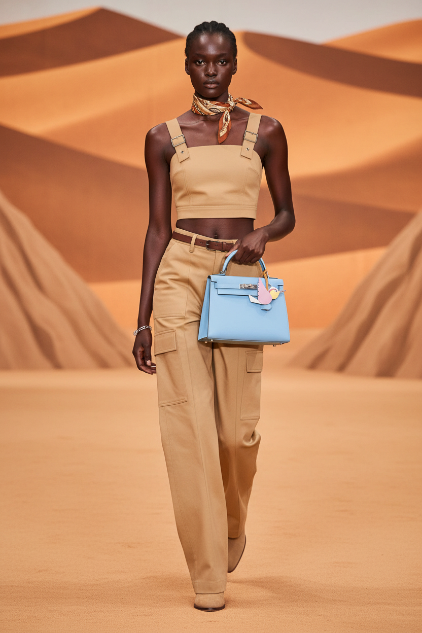 Hermès Kelly 28 Sellier Bleu Celeste Epsom Palladium Hardware