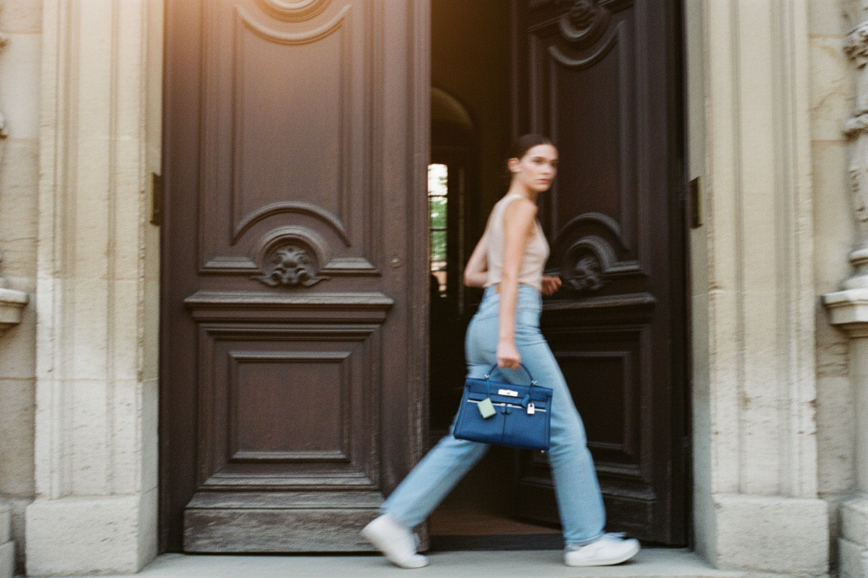 Hermès Kelly 32 HSS Lakis Bleu Saphir Swift Palladium Hardware