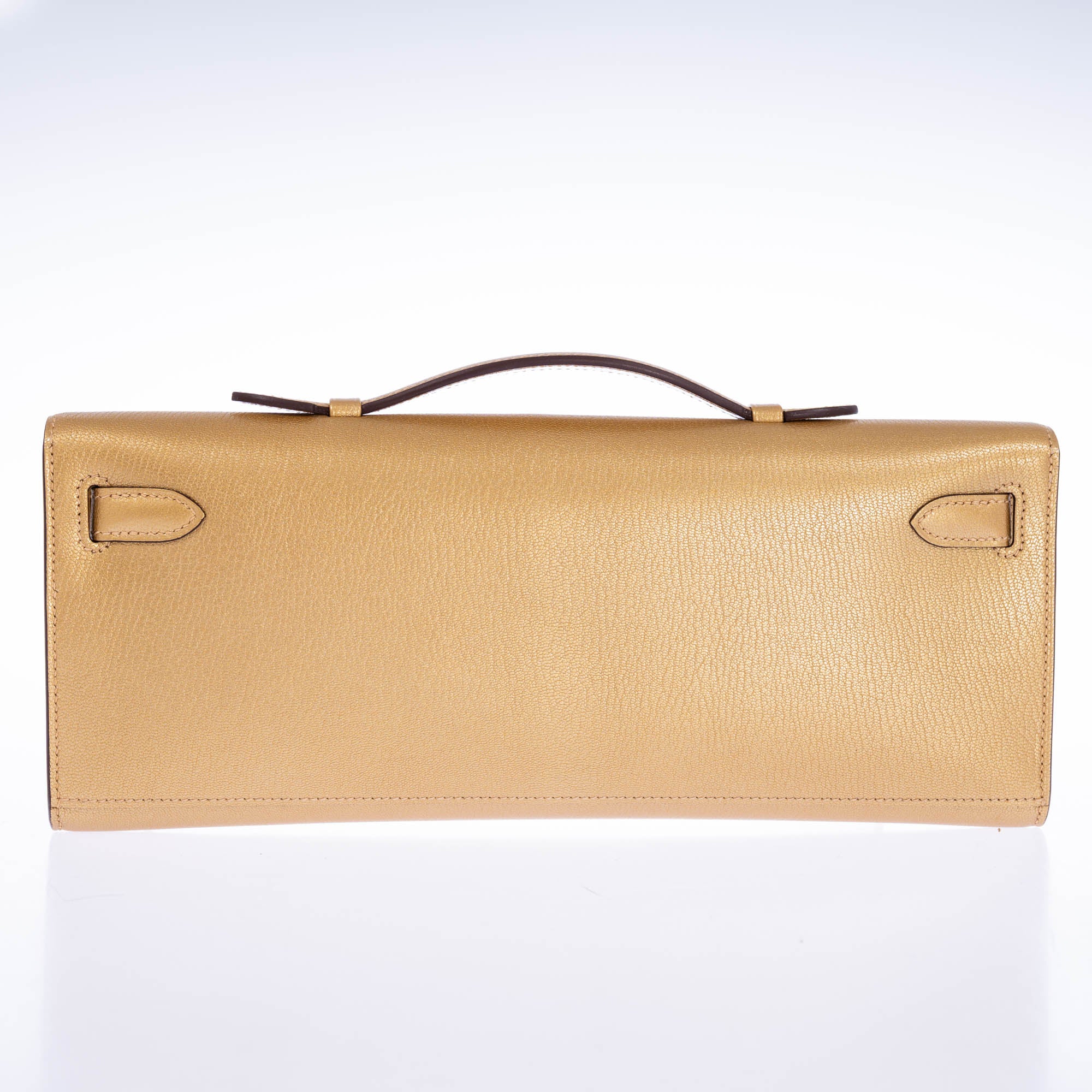 Hermès Kelly Cut Doré Chamkila Chèvre Mysore Permabrass Hardware