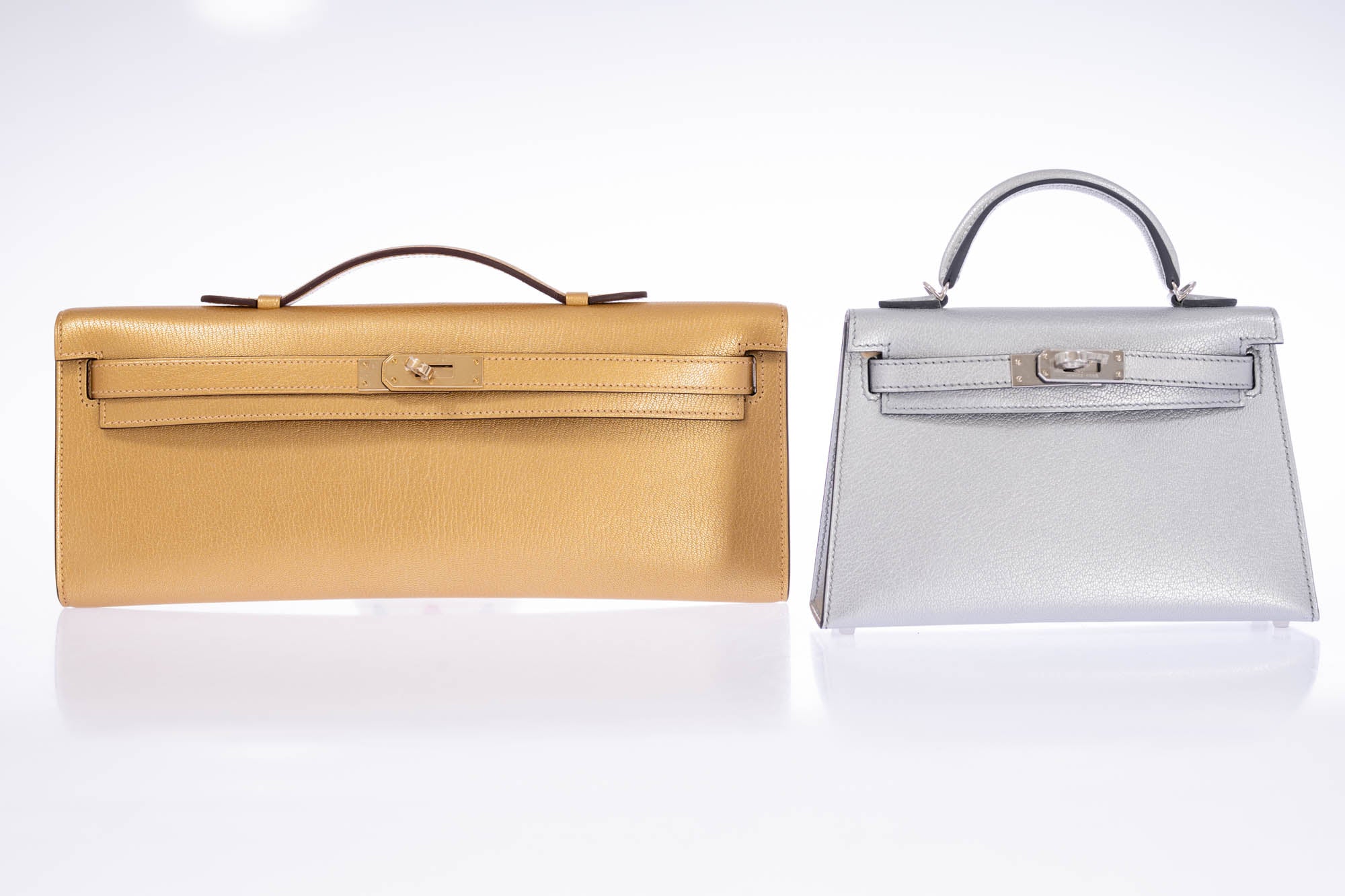 Hermès Kelly Cut Doré Chamkila Chèvre Mysore Permabrass Hardware
