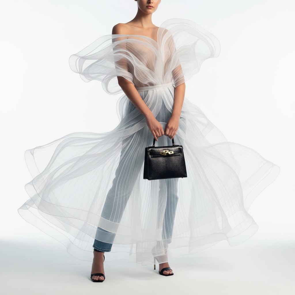 Hermès Kelly Danse Noir Shiny Niloticus Lizard Gold Hardware