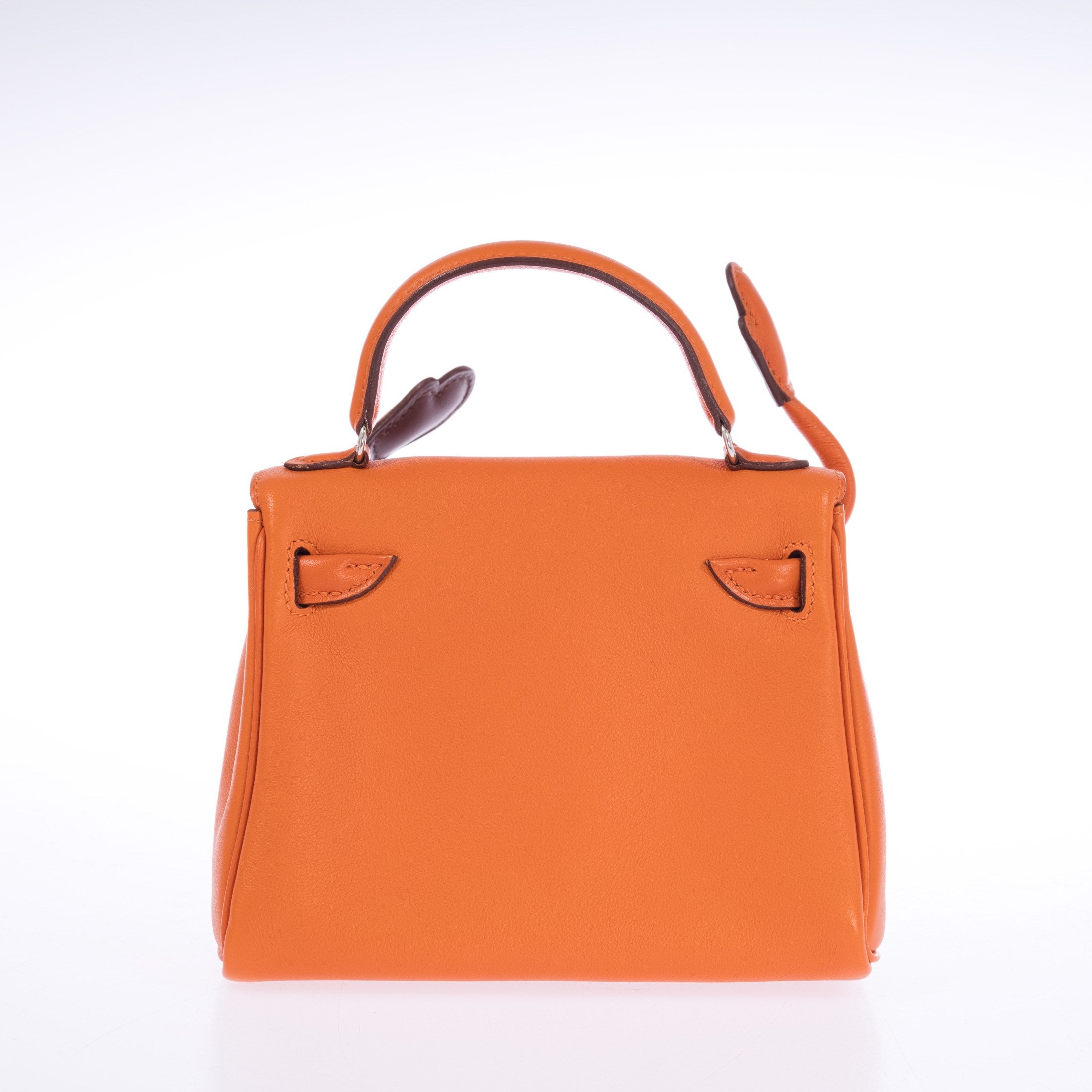 Hermès Kelly Doll Quelle Idole Orange H Gulliver Palladium Hardware