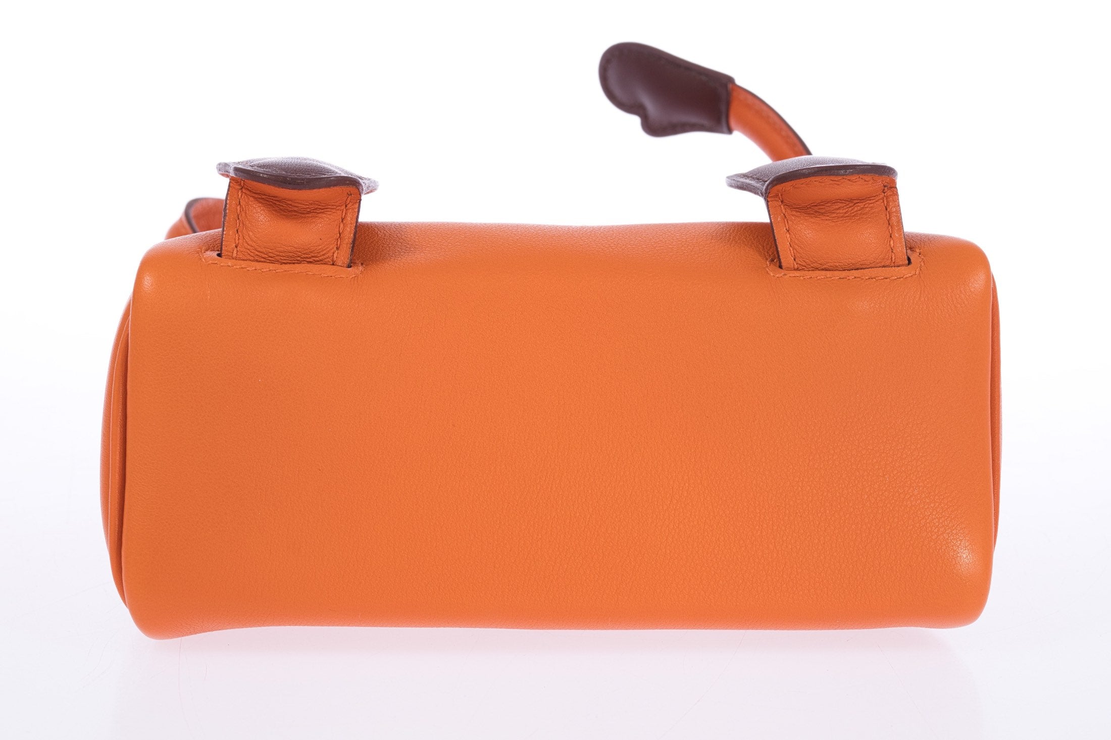 Hermès Kelly Doll Quelle Idole Orange H Gulliver Palladium Hardware