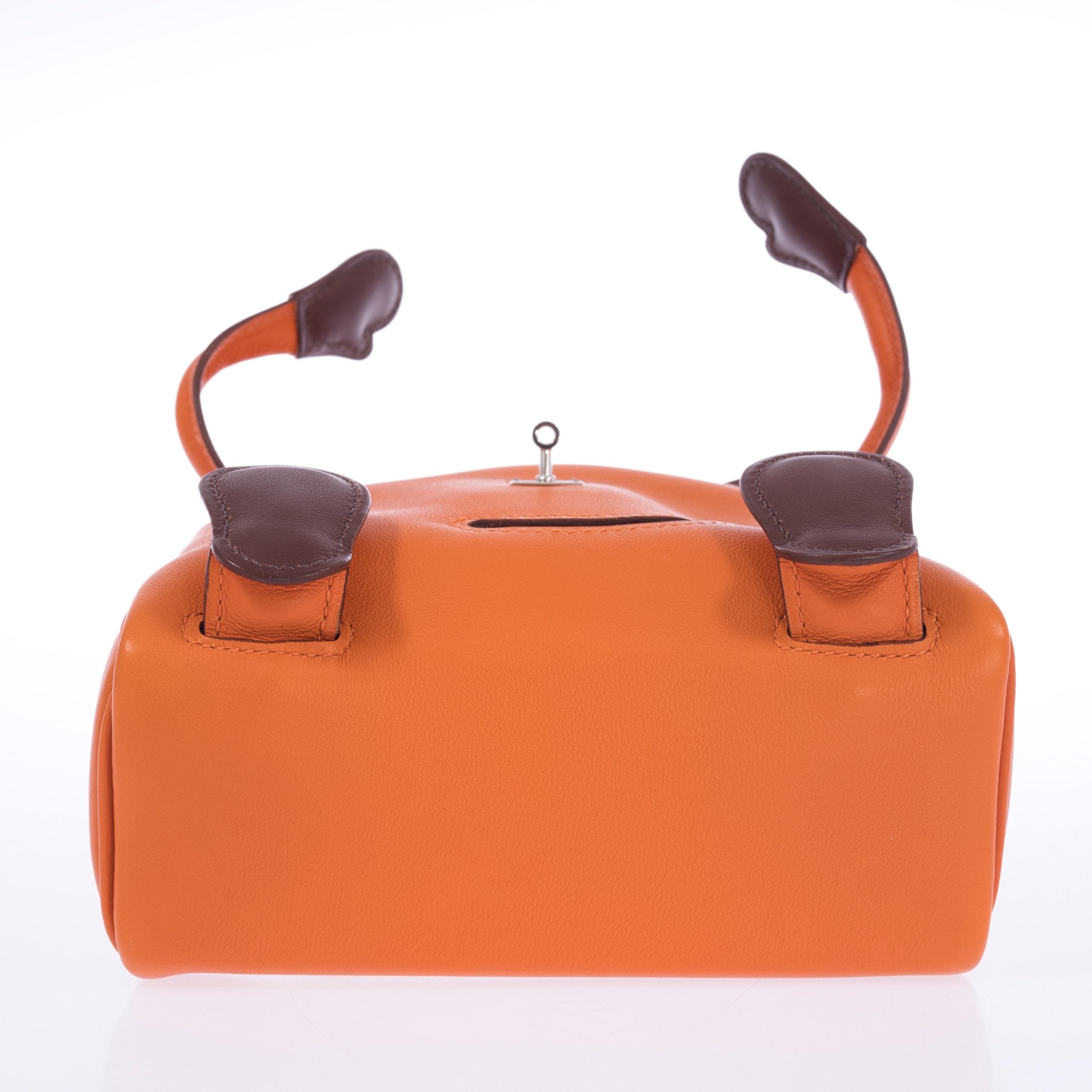 Hermès Kelly Doll Quelle Idole Orange H Gulliver Palladium Hardware