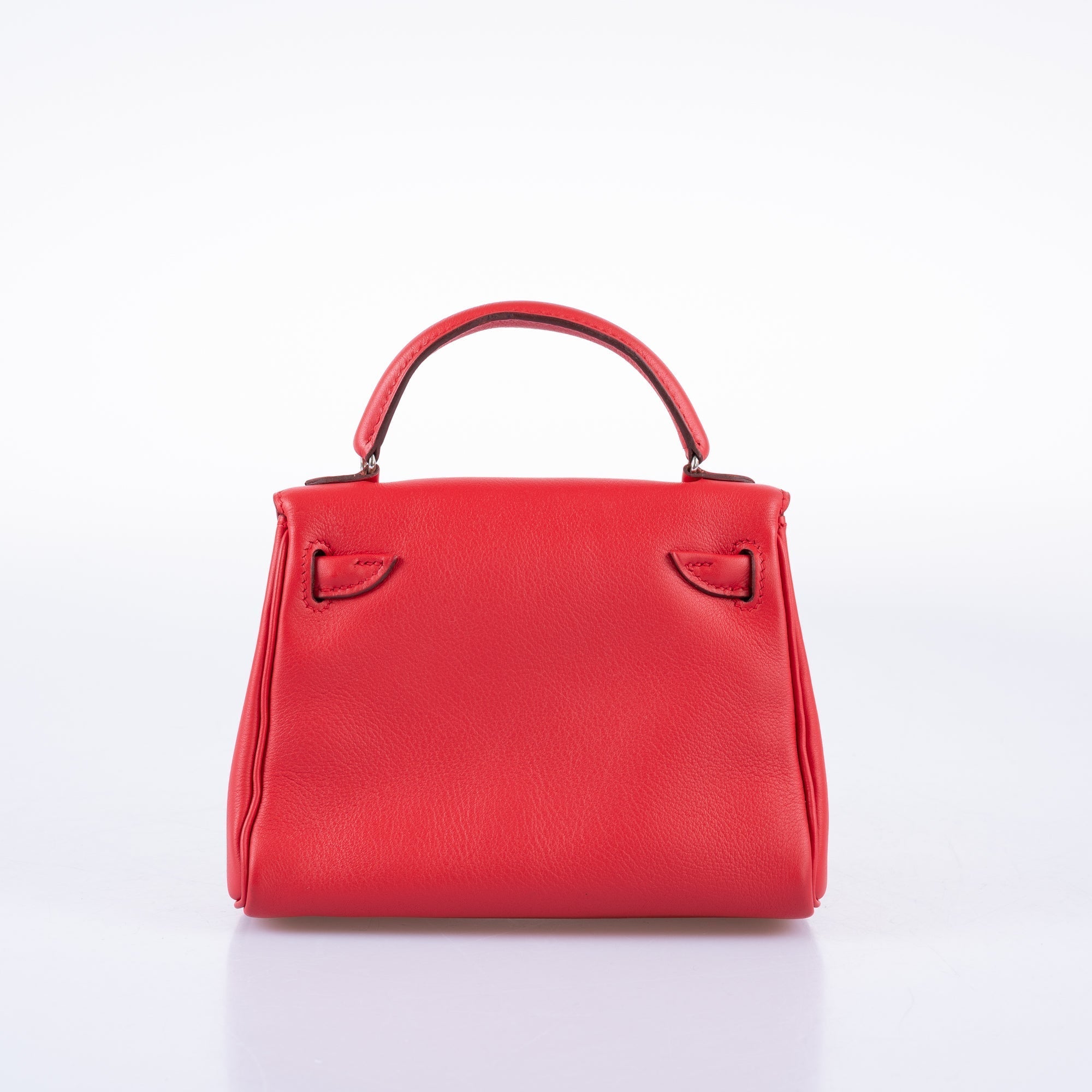 Hermès Kelly Doll Quelle Idole Rouge Vif Gulliver Leather Palladium Hardware