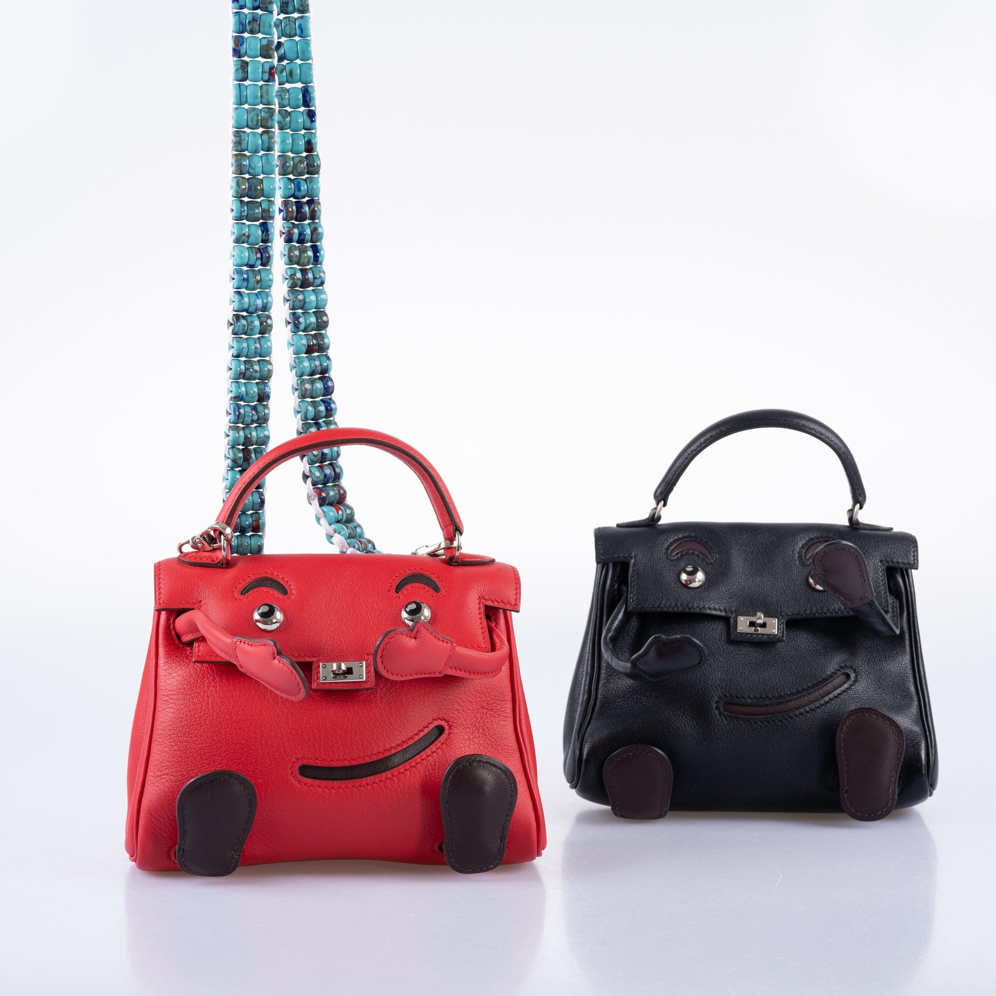 Hermès Kelly Doll Quelle Idole Rouge Vif Gulliver Leather Palladium Hardware