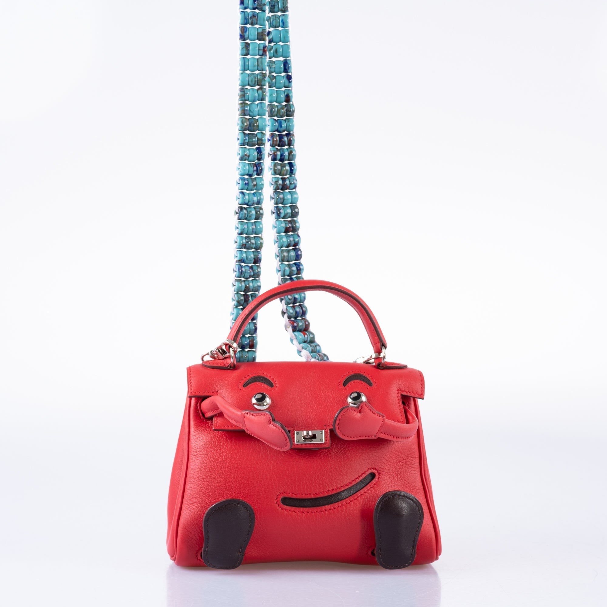 Hermès Kelly Doll Quelle Idole Rouge Vif Gulliver Palladium Hardware