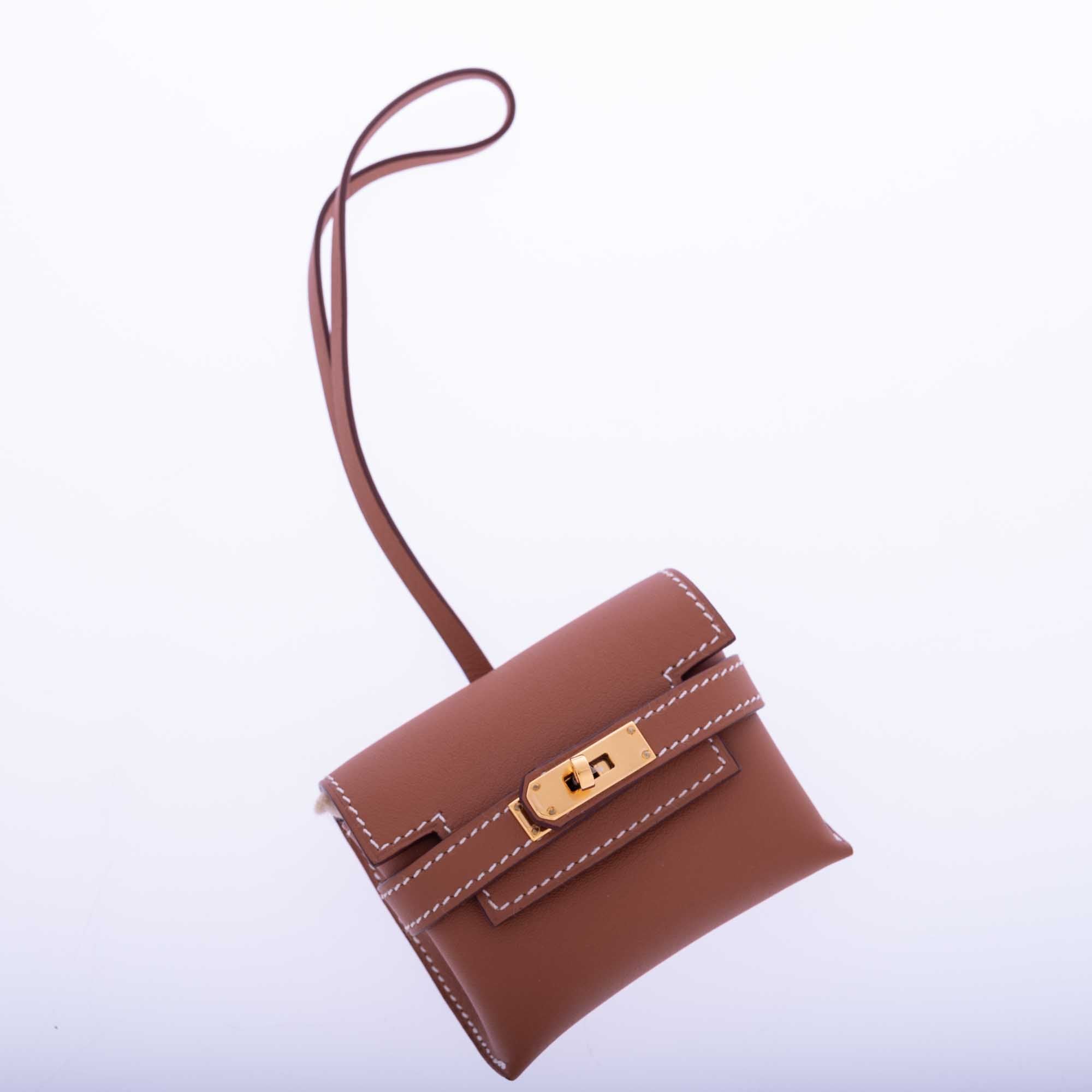 Hermès Kelly Festival Charm Gold Swift Gold Hardware