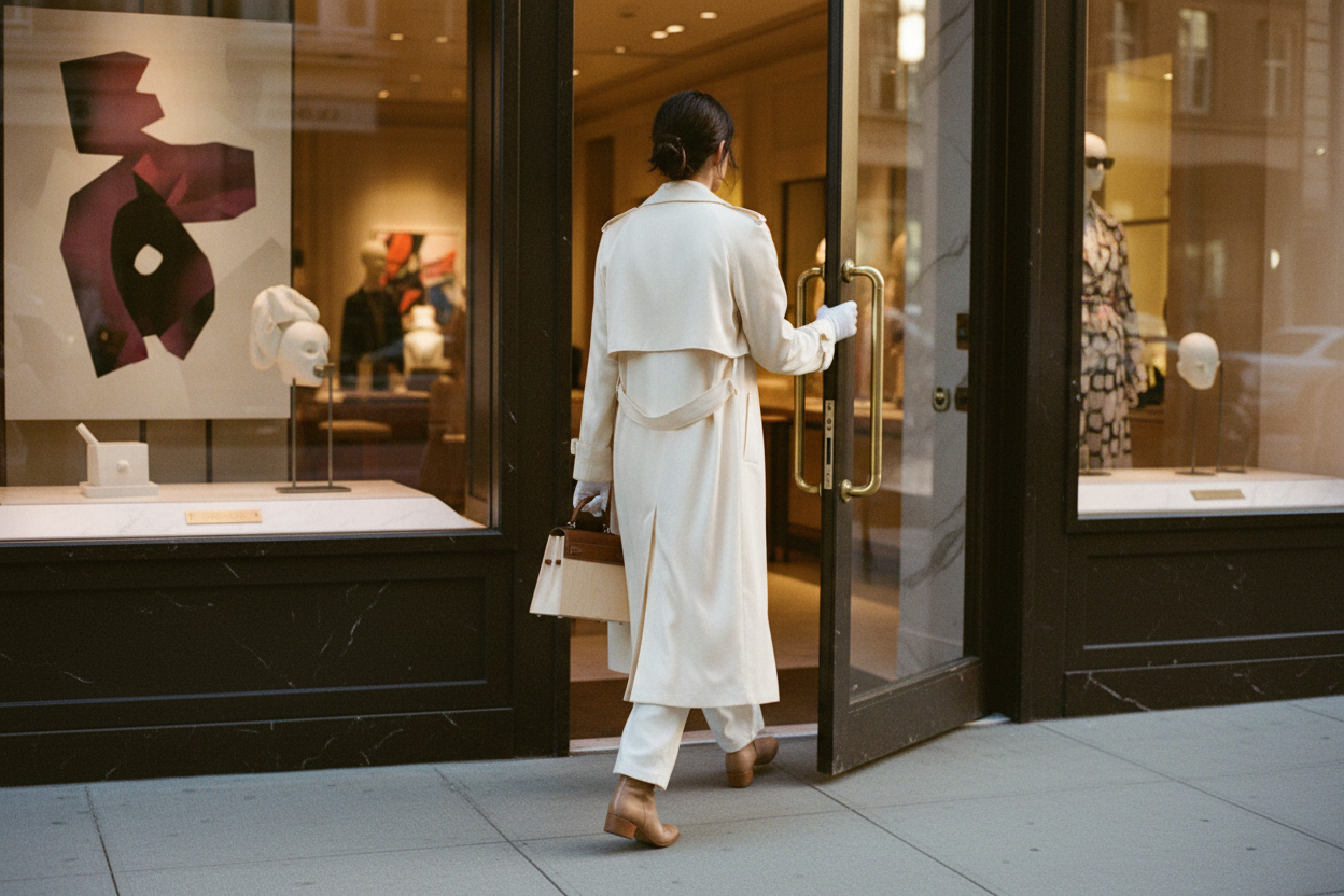 Hermès Kelly Kellywood 22 Perspective Cavalière