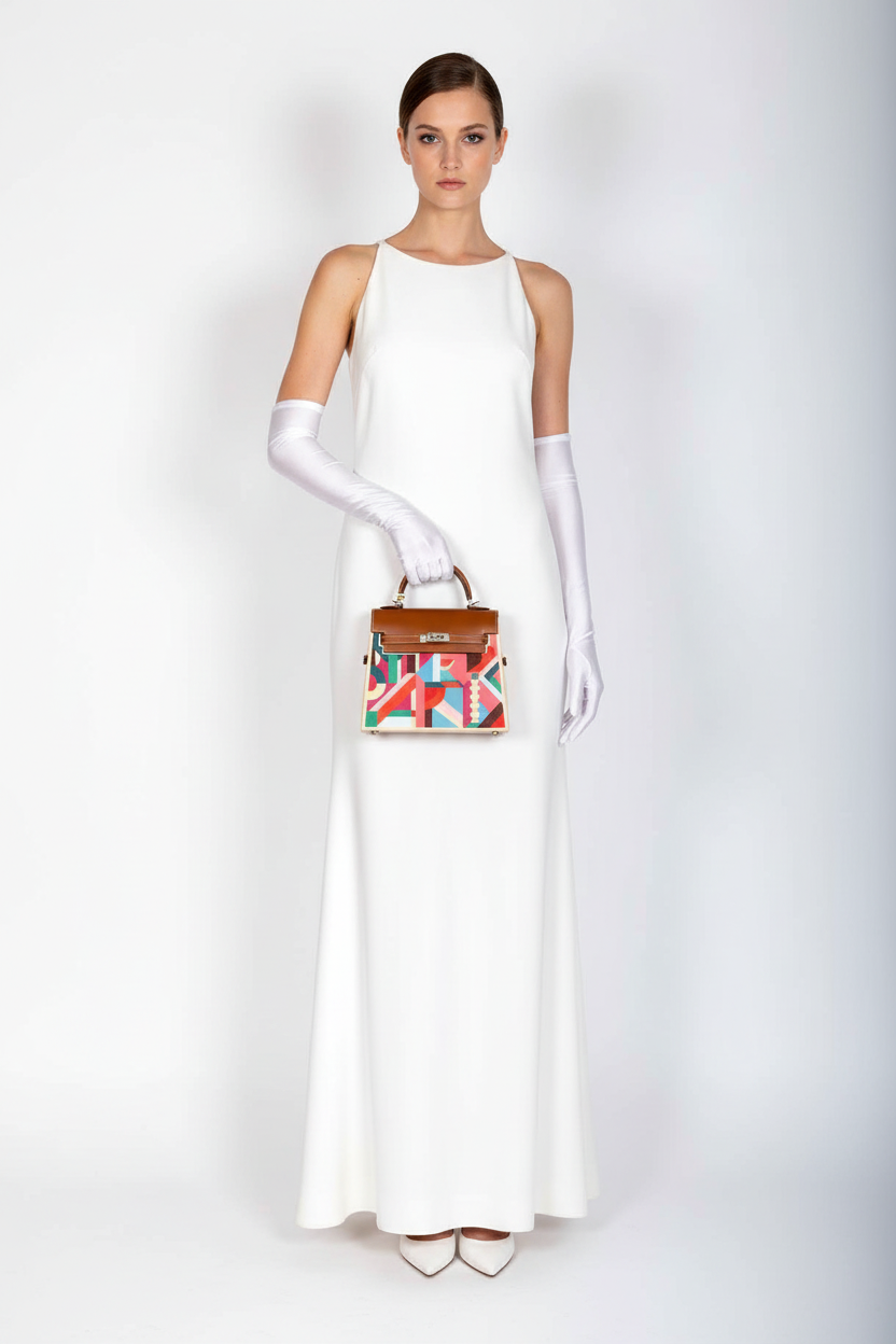 Hermès Kelly Kellywood 22 Perspective Cavalière