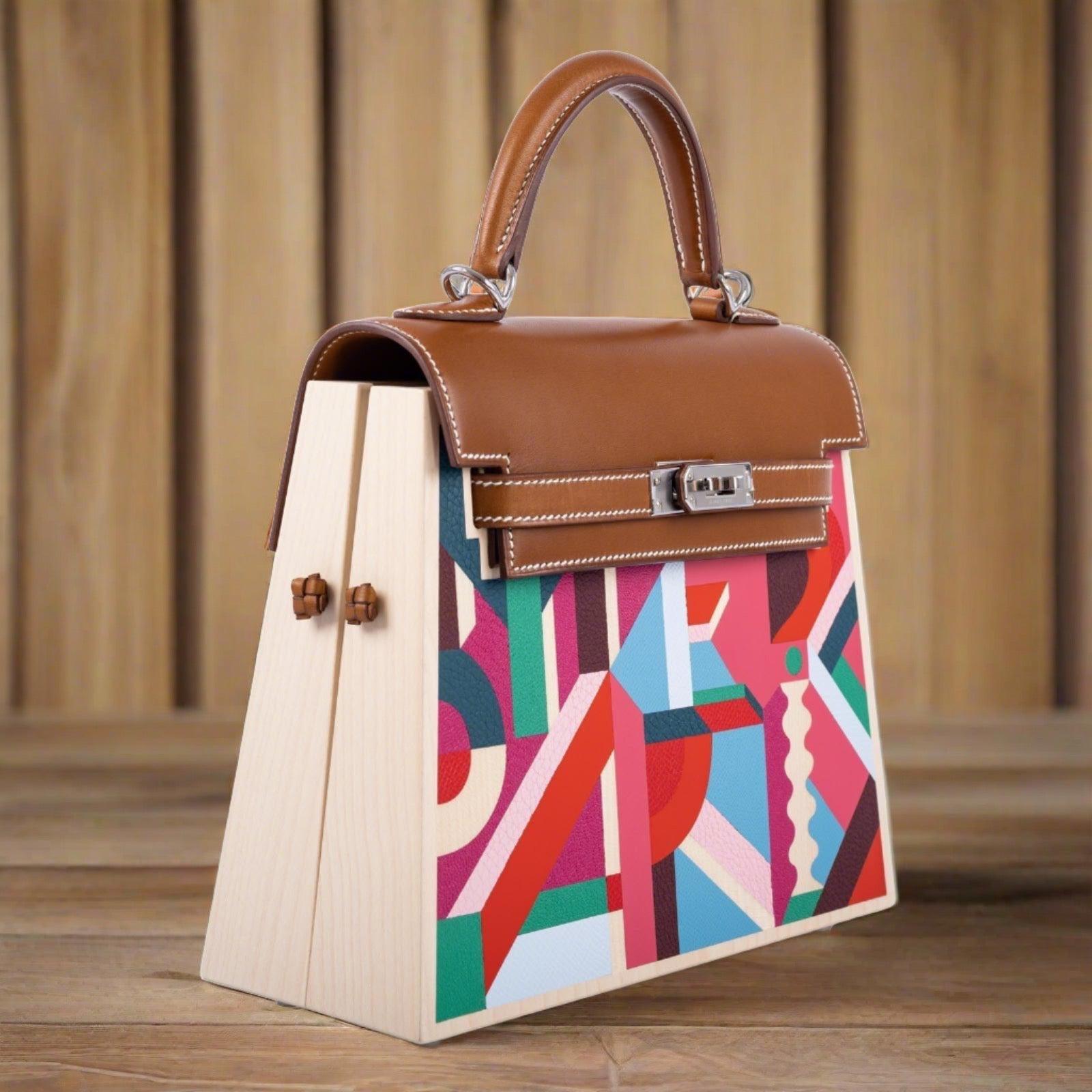 Hermès Kelly Kellywood 22 Perspective Cavalière