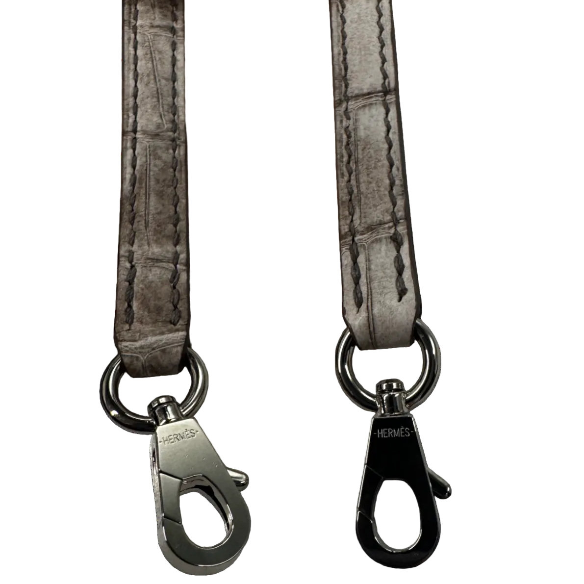 Hermès Kelly Mini II Sellier Himalayan Niloticus Crocodile Palladium Hardware