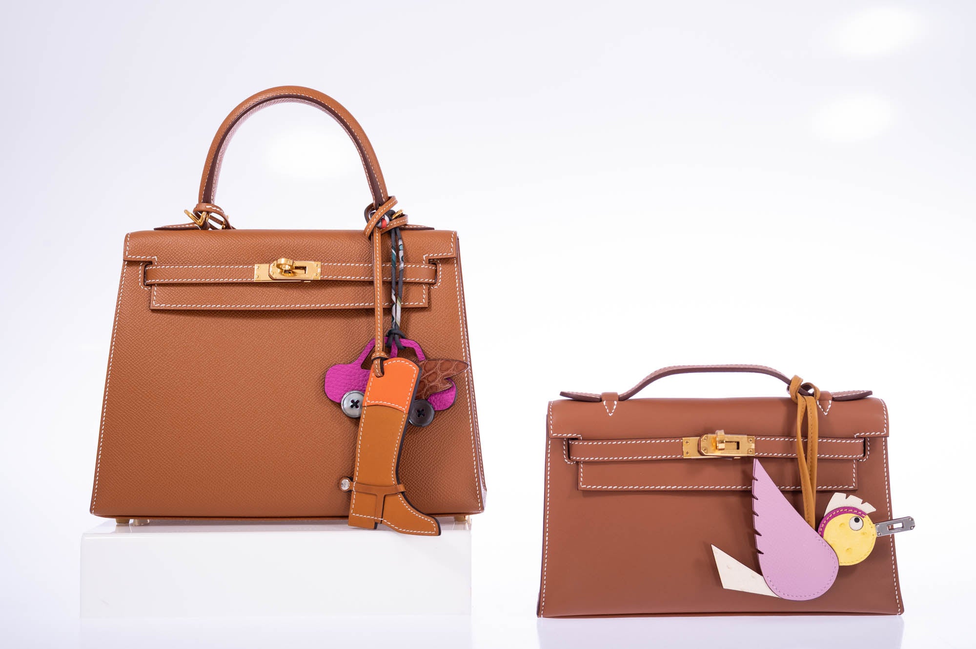 Hermès Kelly Mini Pochette Gold Swift Gold Hardware