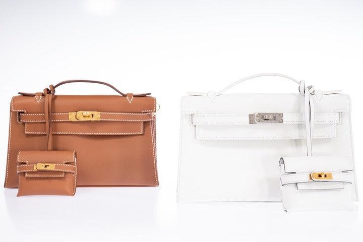 Hermès Kelly Mini Pochette Gold Swift Gold Hardware