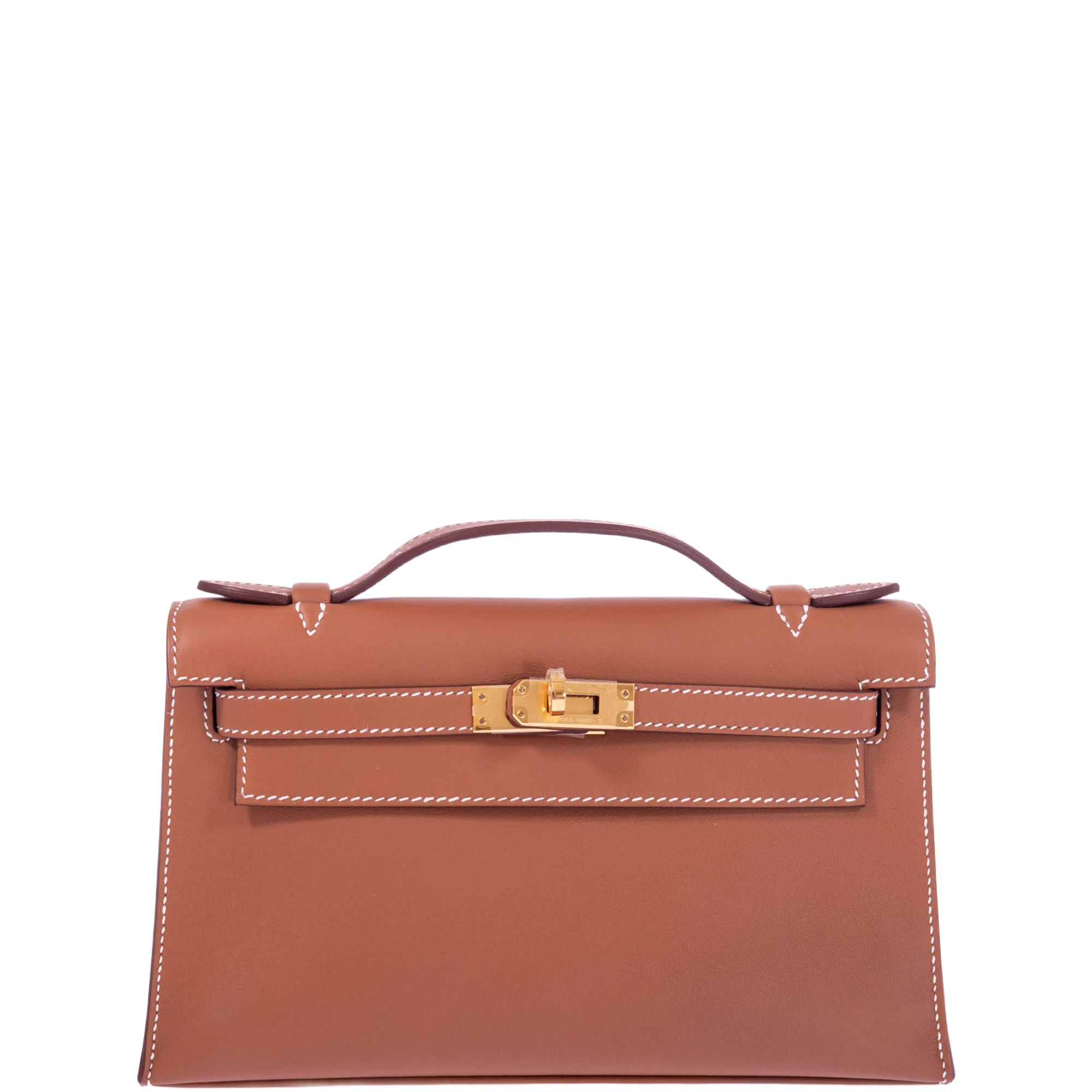 Hermès Kelly Mini Pochette Gold Swift Gold Hardware