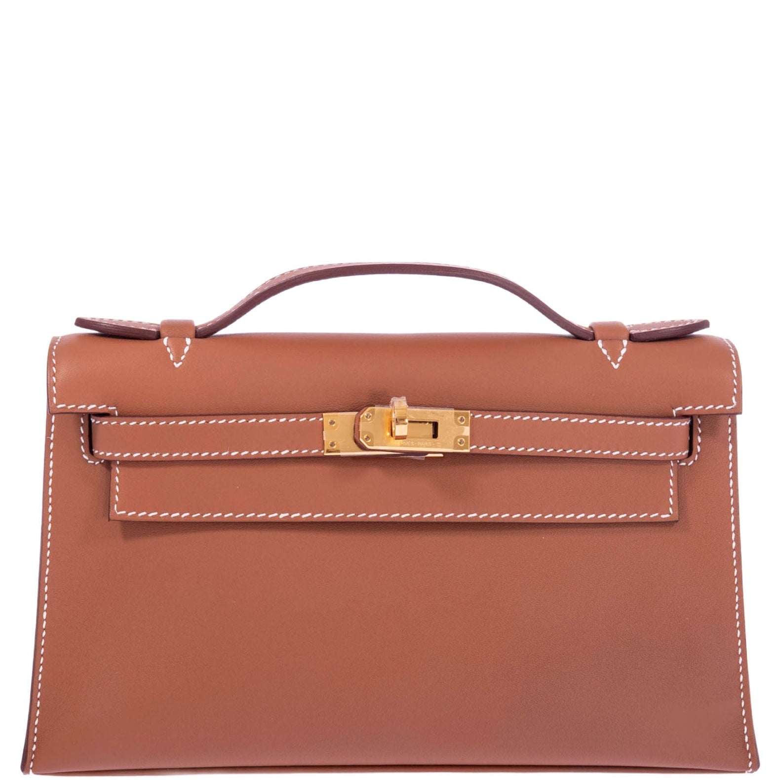 Hermès Kelly Mini Pochette Gold Swift Gold Hardware