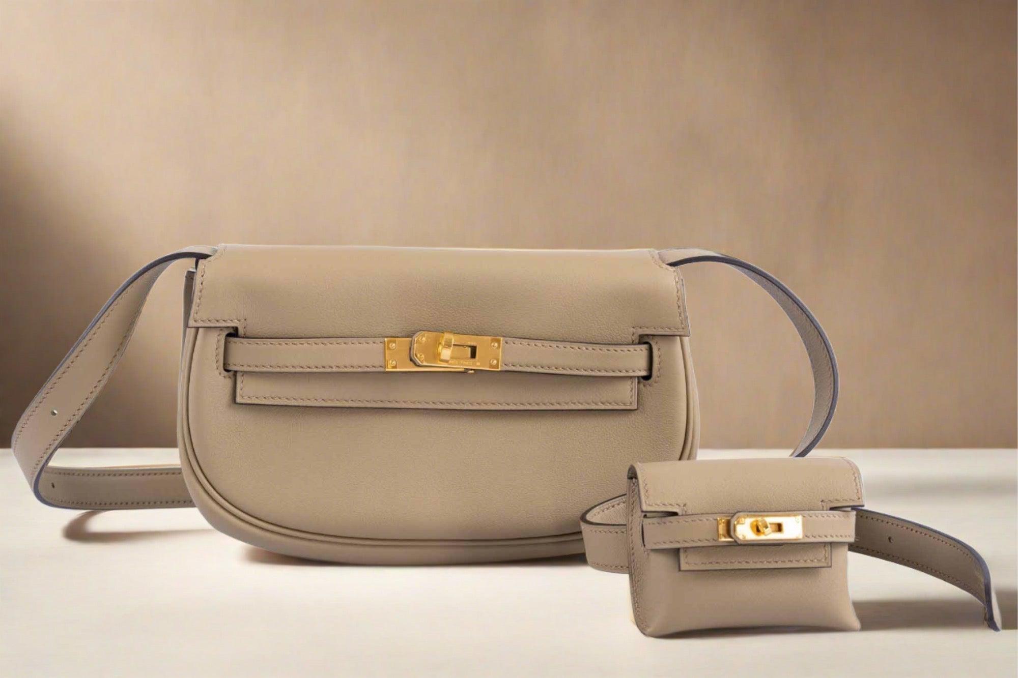 Hermès Kelly Moove in Beige Marfa Swift Leather Gold Hardware
