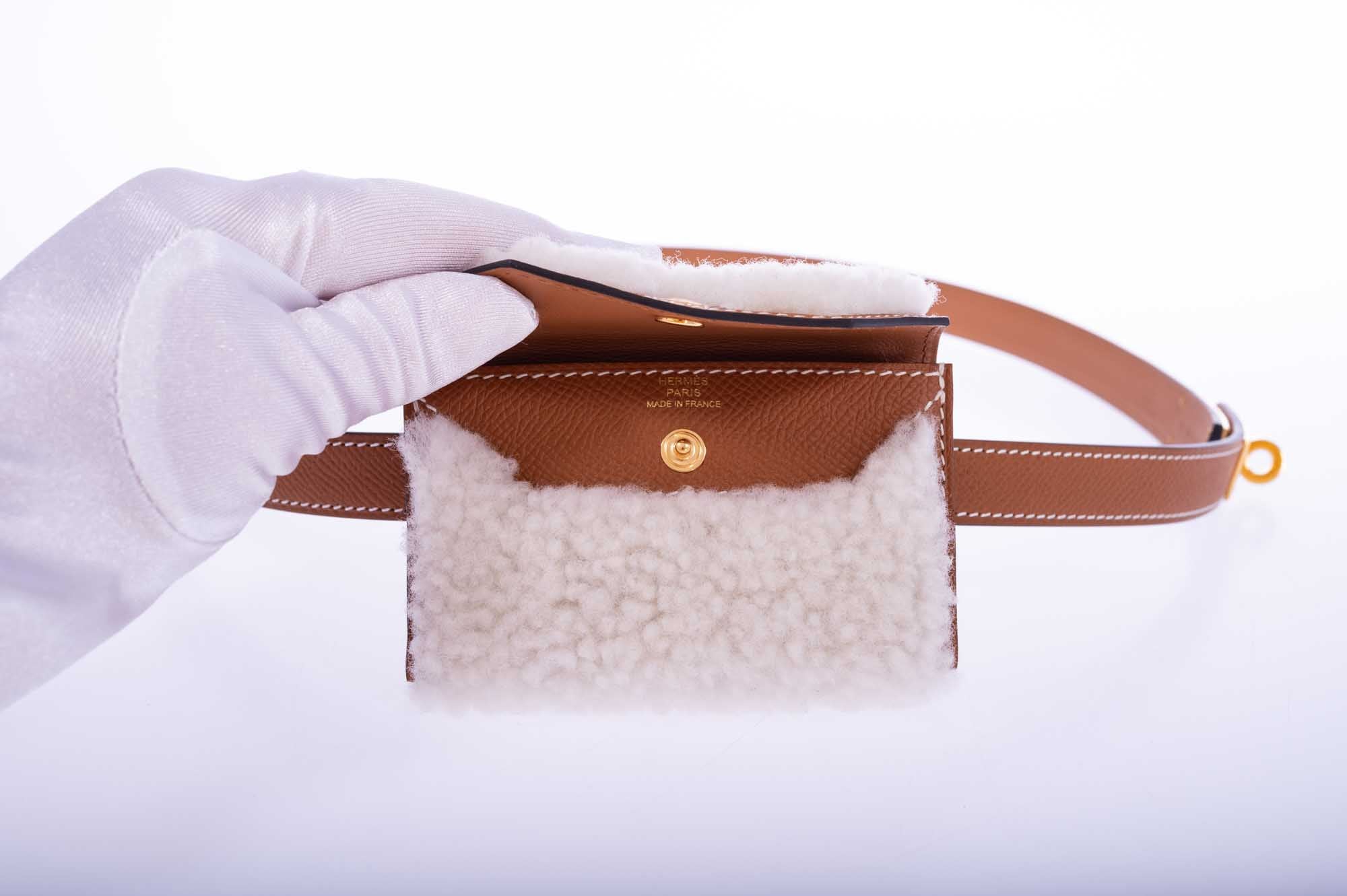 Hermès Kelly Pocket Teddy 18 Belt Gold