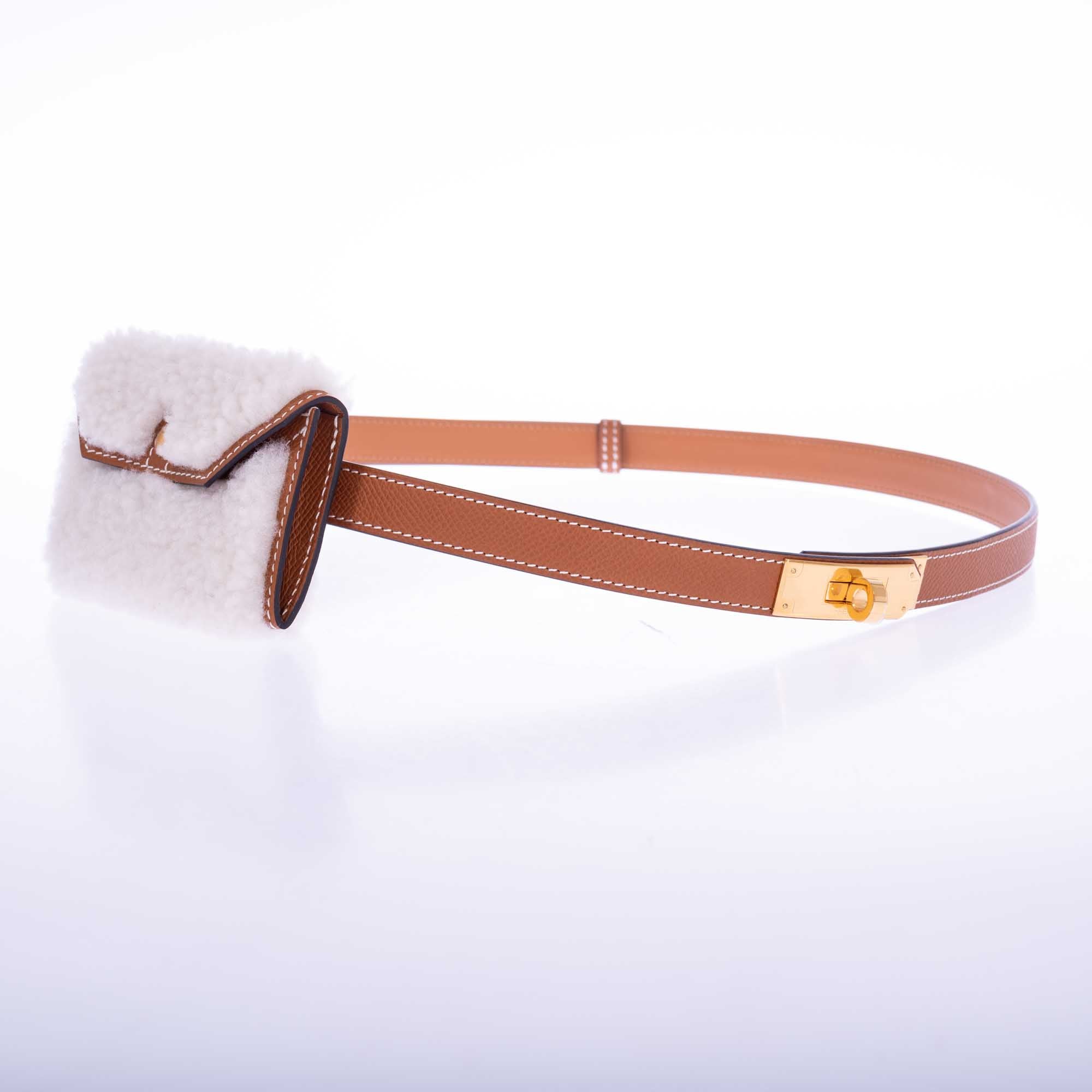 Hermès Kelly Pocket Teddy 18 Belt Gold