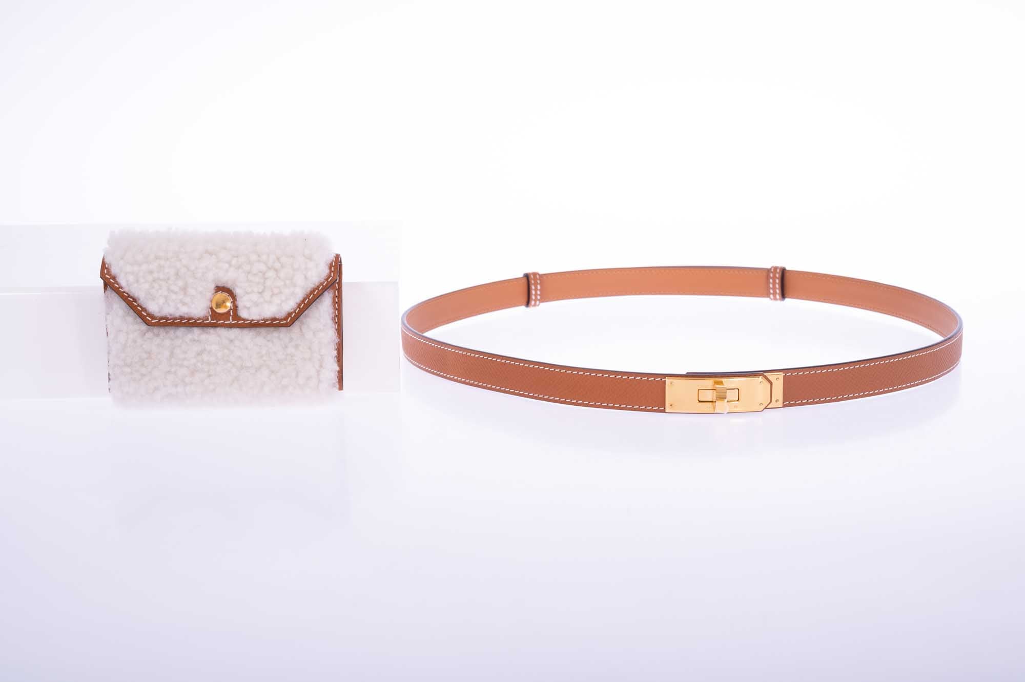 Hermès Kelly Pocket Teddy 18 Belt Gold