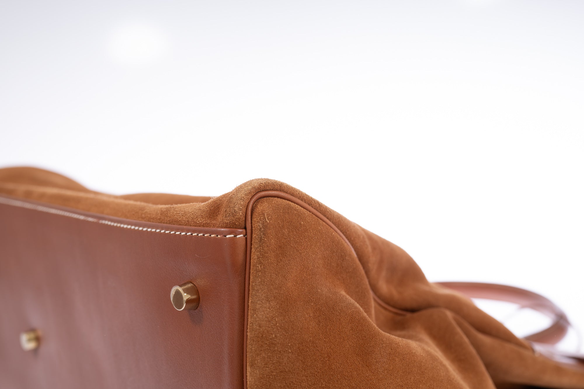 Hermès Kelly Relax 50 Gold Barenia/Grizzly Gold Hardware