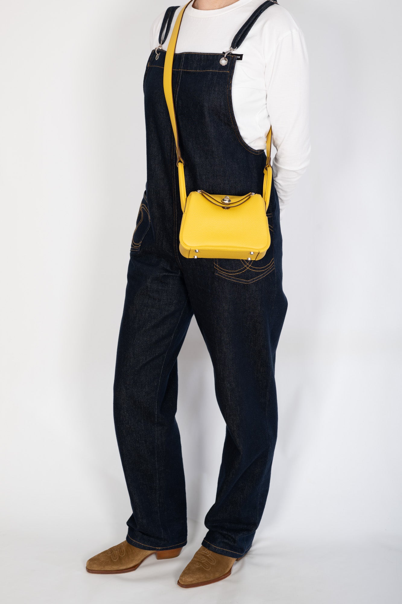 Hermès Lindy 20 Clemence Sun Palladium Hardware