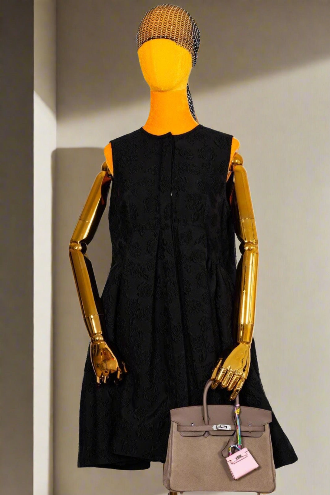 Hermès Micro Kelly Twilly Bag Charm Rose Sakura Tadelakt Palladium Hardware