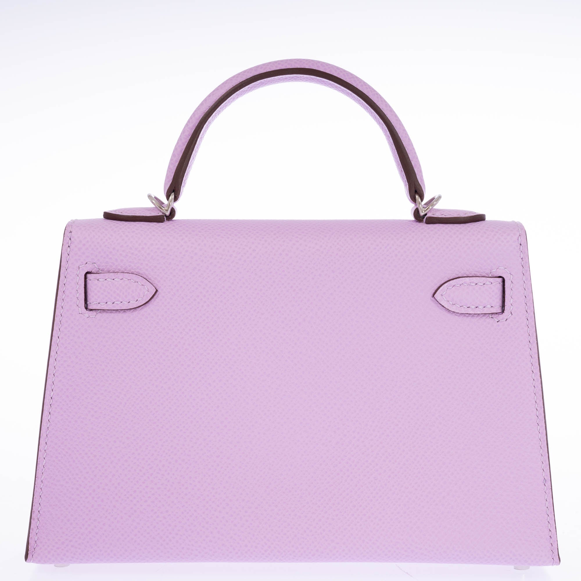 Hermès Mini Kelly II 20 Guimauve Epsom Palladium Hardware
