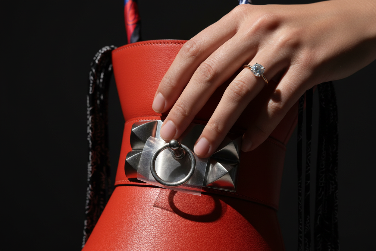 Hermès Mini Medor Capucine Chèvre Palladium Hardware