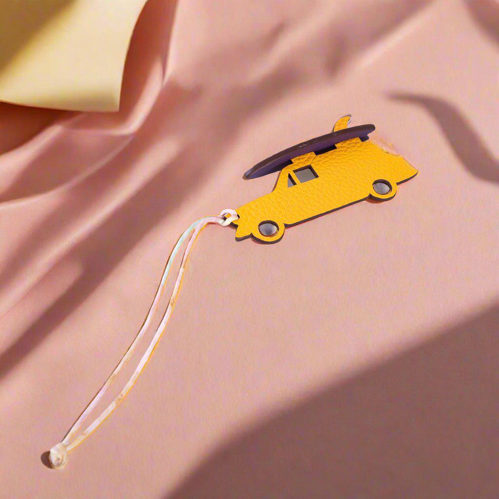 Hermès One of a Kind Yellow and Pink Surf Board