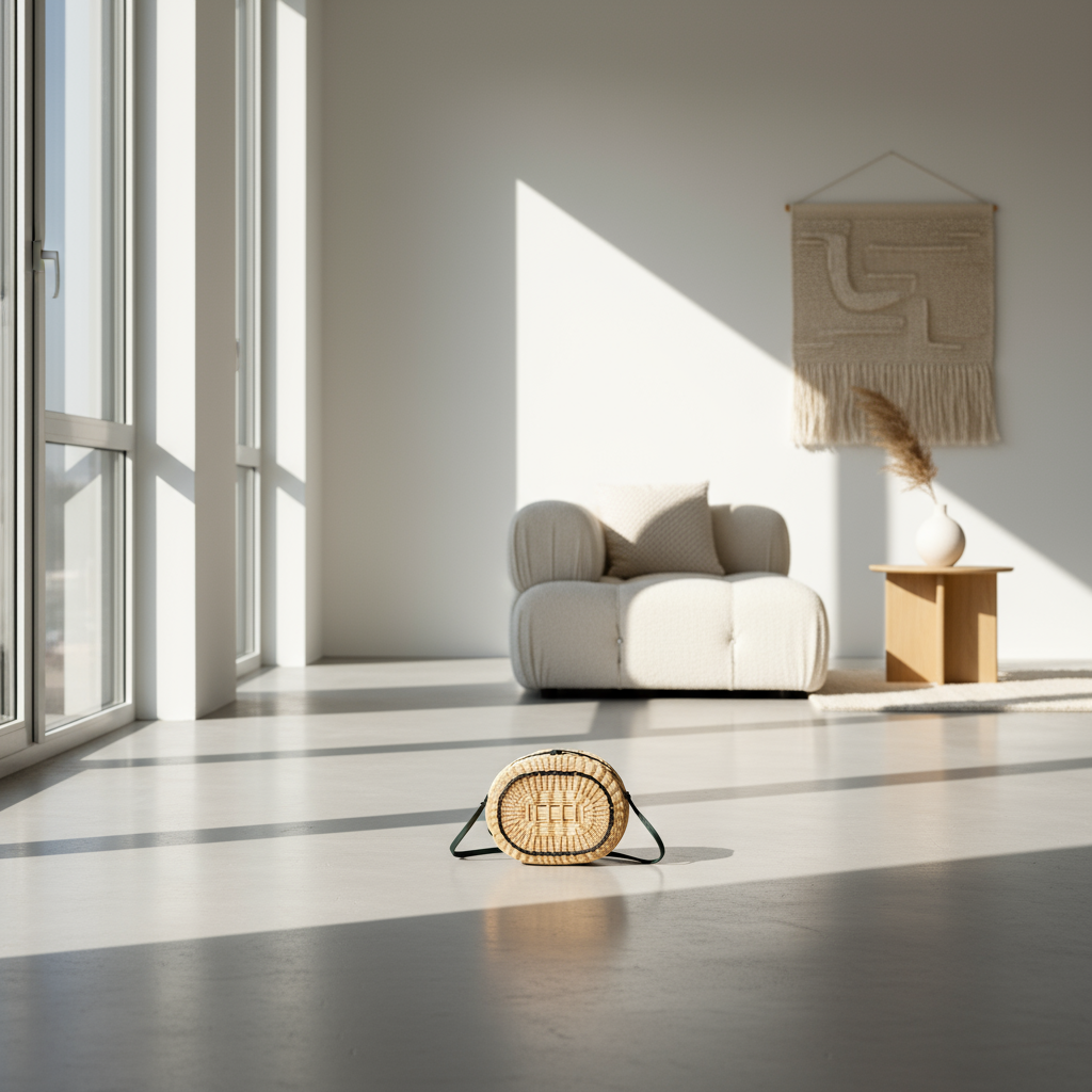 Hermès Petit H Wicker Minaudière Malachite Epsom Leather & Silk