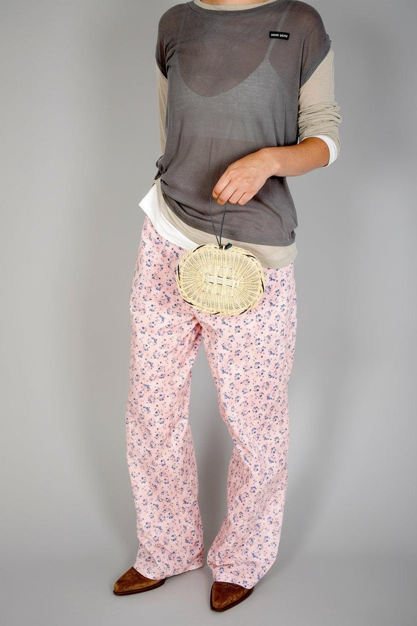 Hermès Petit H Wicker Minaudière Malachite Epsom Leather & Silk