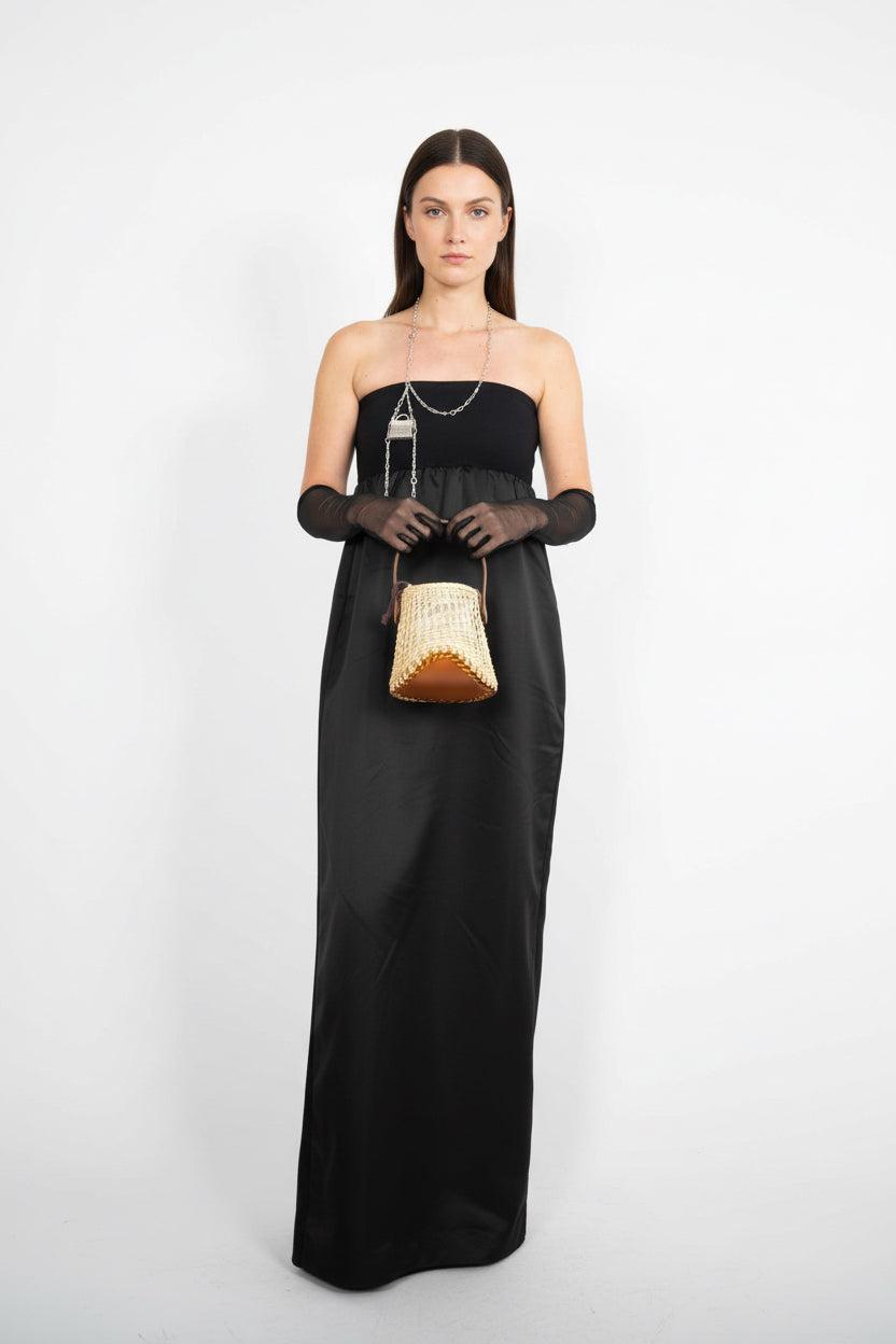 Hermès Picnic Sabot Osier Wicker & Barenia Leather