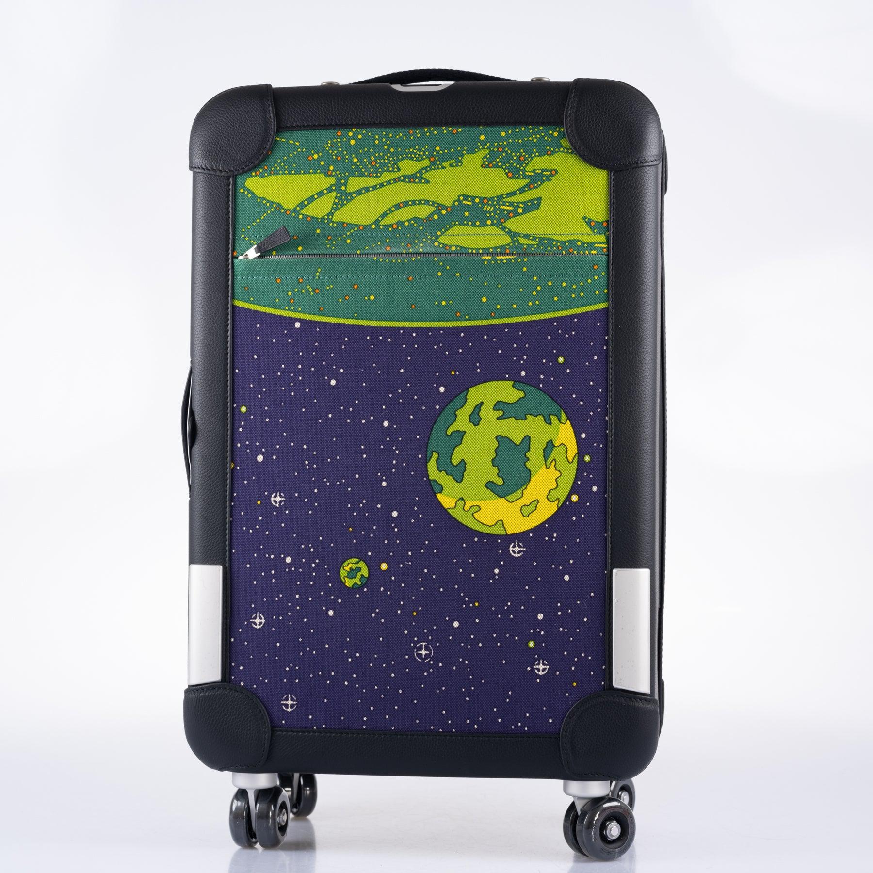 Hermès R.M.S. Trolley Multicolor Odyssey Print Canvas and Taurillon Regate