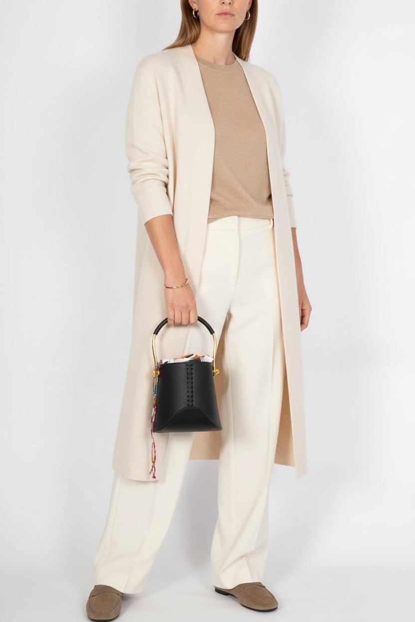 Hermès Sabot Noir Epsom Gold Hardware