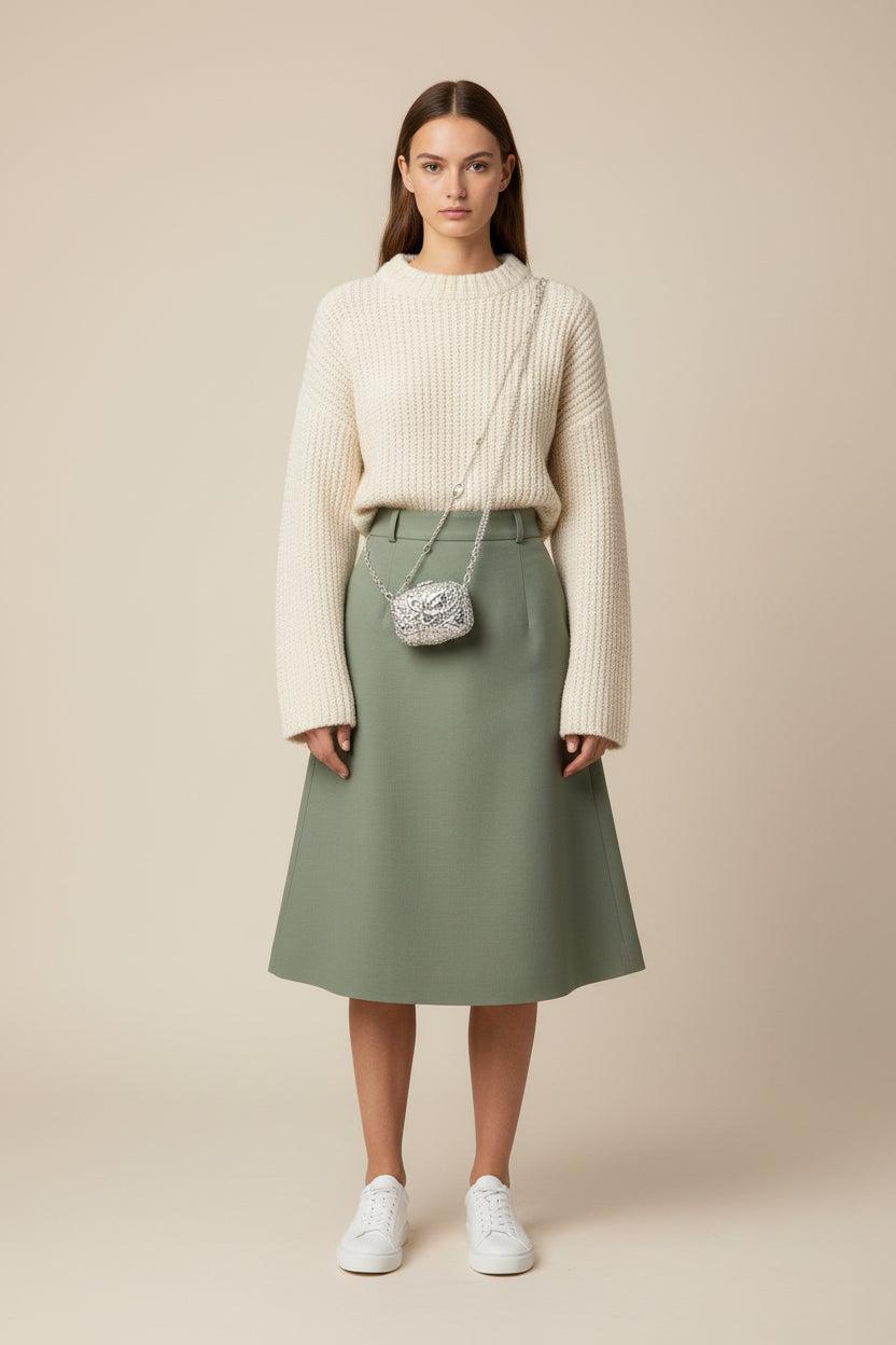 Hermès Sac Bijou Chaîne d’Ancre Sterling Silver Minaudière