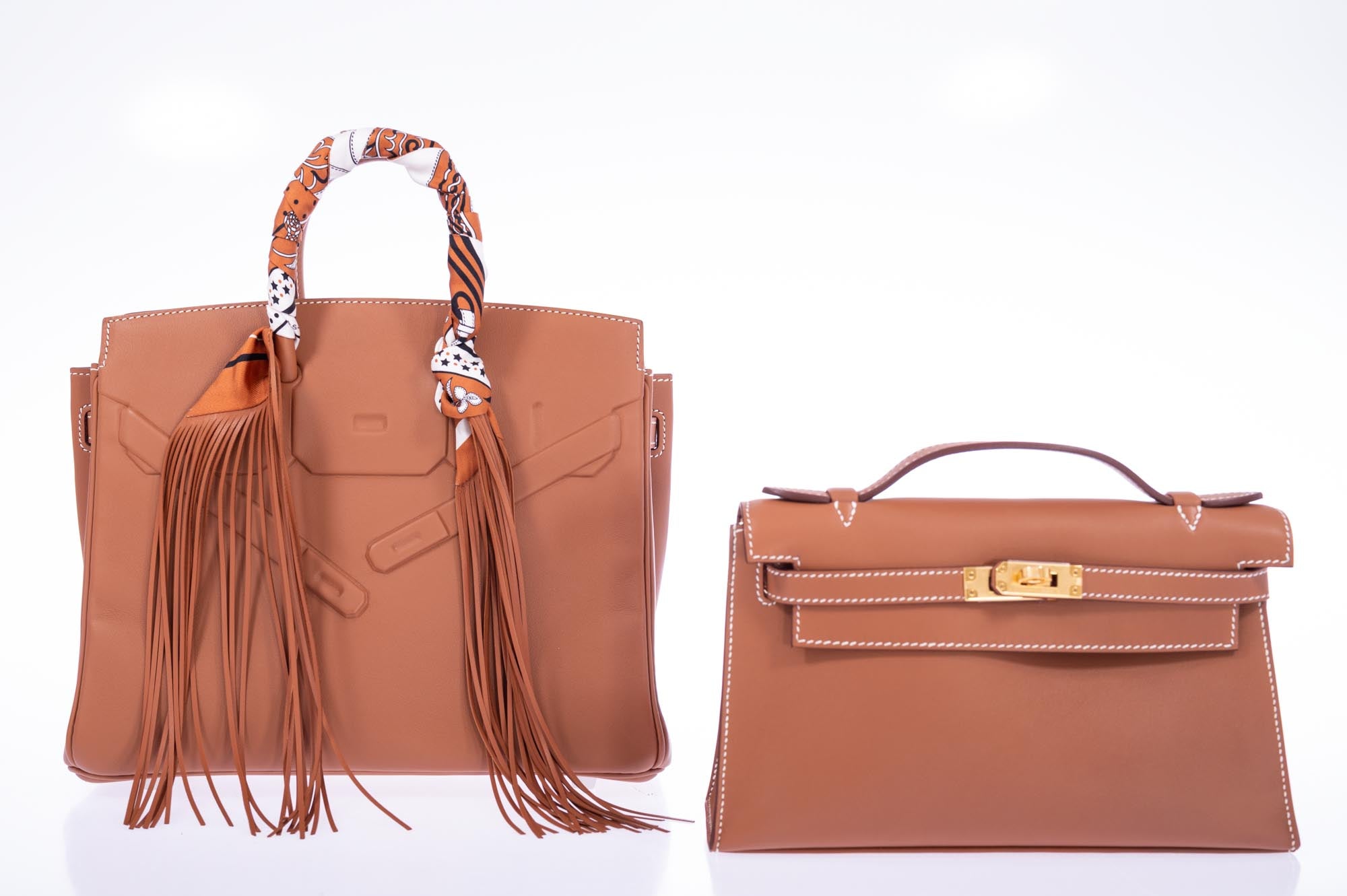 Hermès Shadow Birkin 25 Gold Swift Gold Hardware