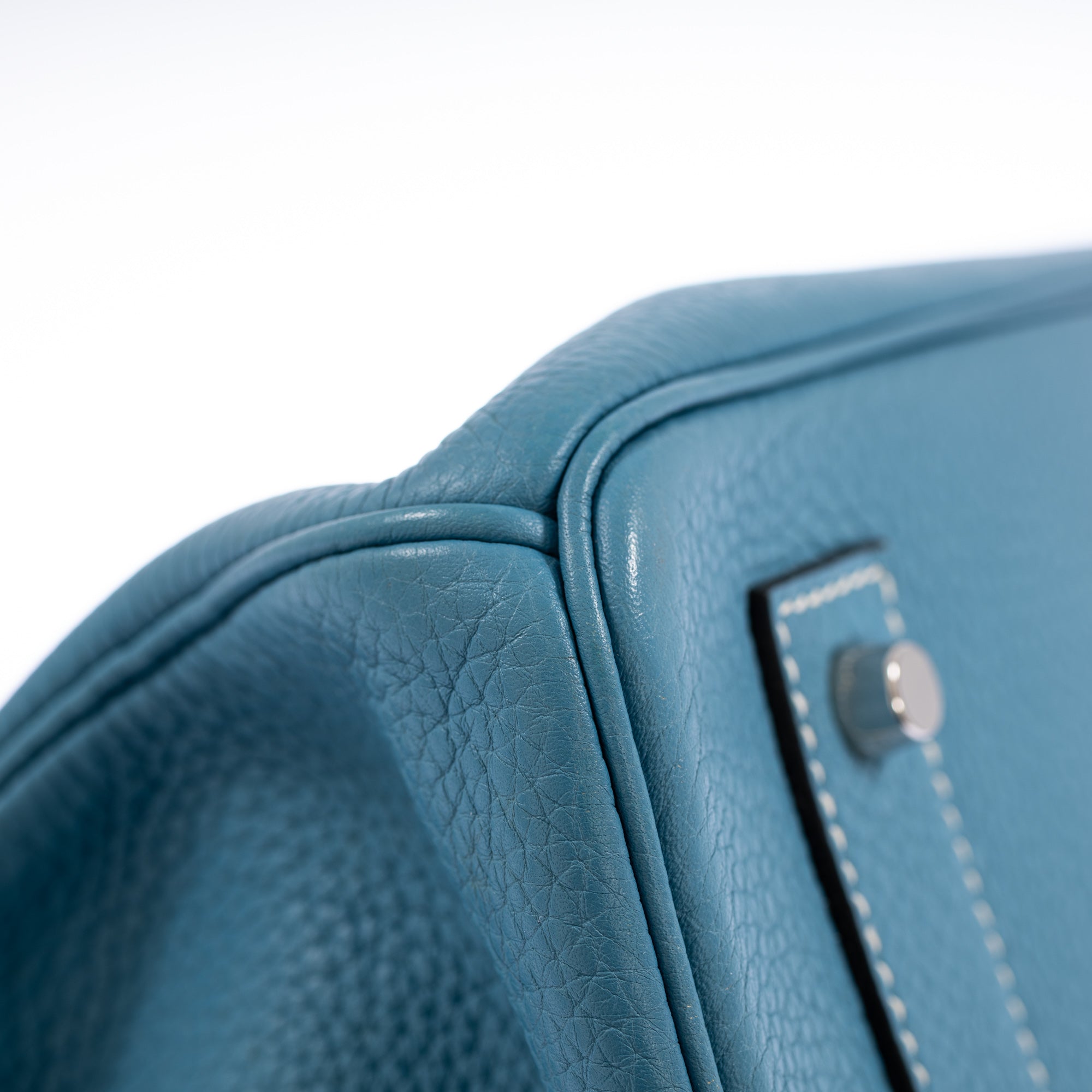 Hermès Shoulder Birkin 42 JPG Bleu Jean Togo Palladium Hardware