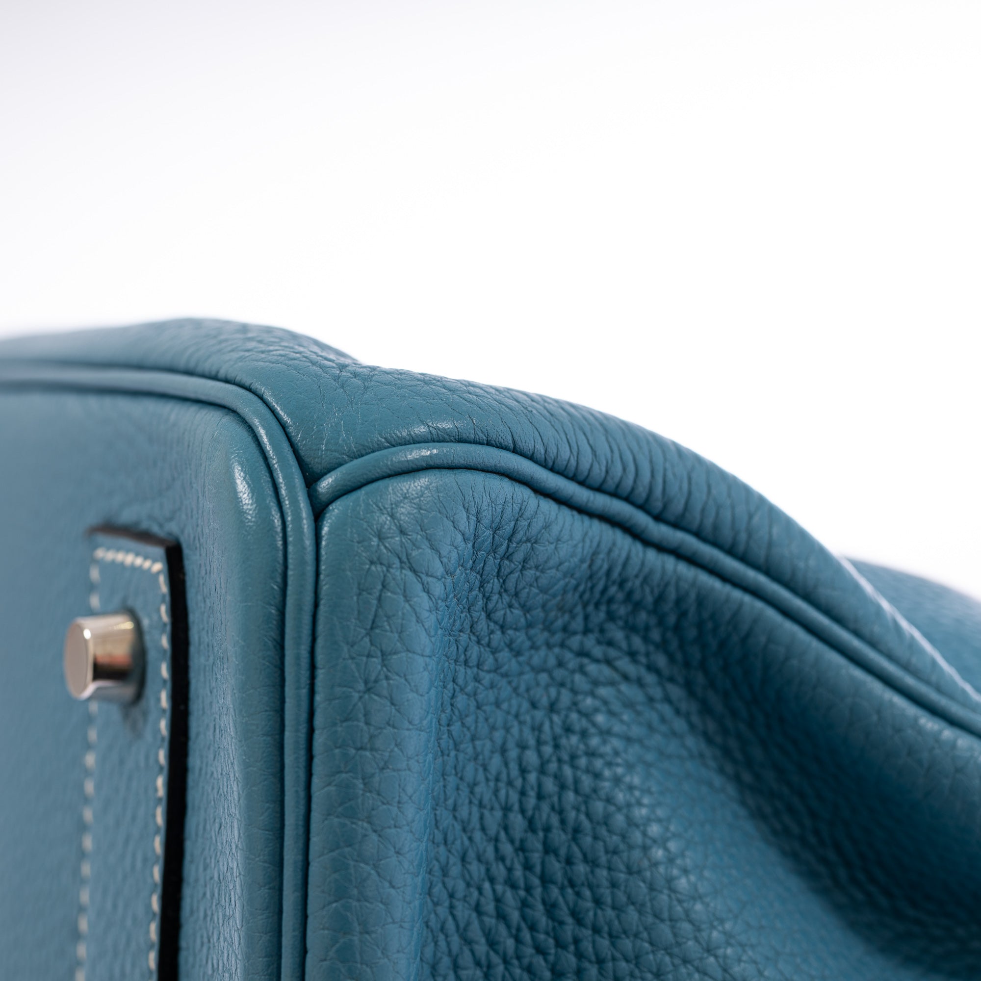 Hermès Shoulder Birkin 42 JPG Bleu Jean Togo Palladium Hardware