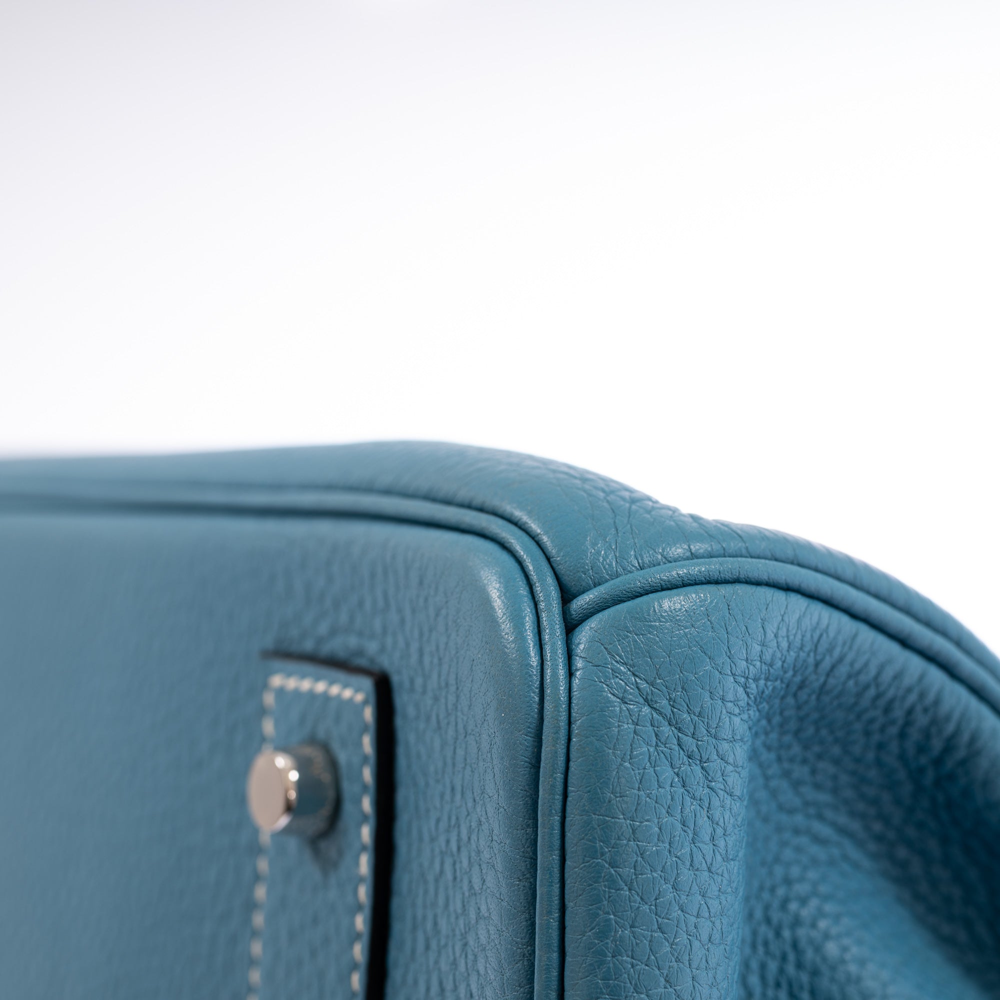 Hermès Shoulder Birkin 42 JPG Bleu Jean Togo Palladium Hardware