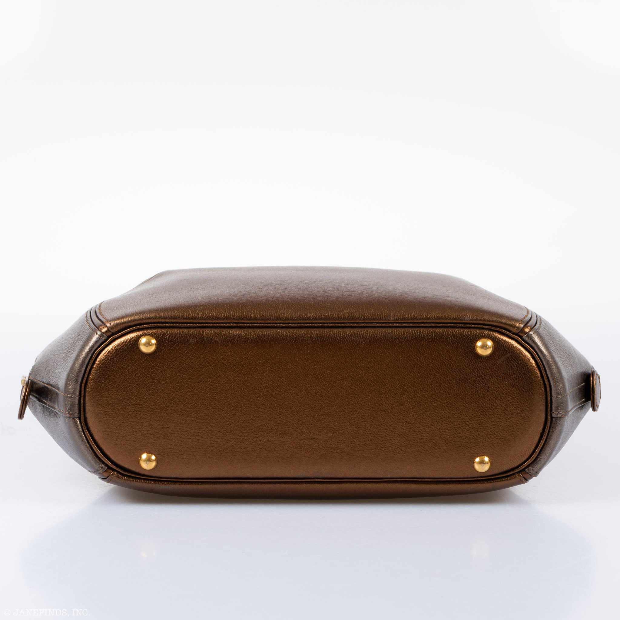 Hermès Unique Il de Shiki Metallic Gold, Copper, and Bronze Agneau Lambskin Gold Hardware