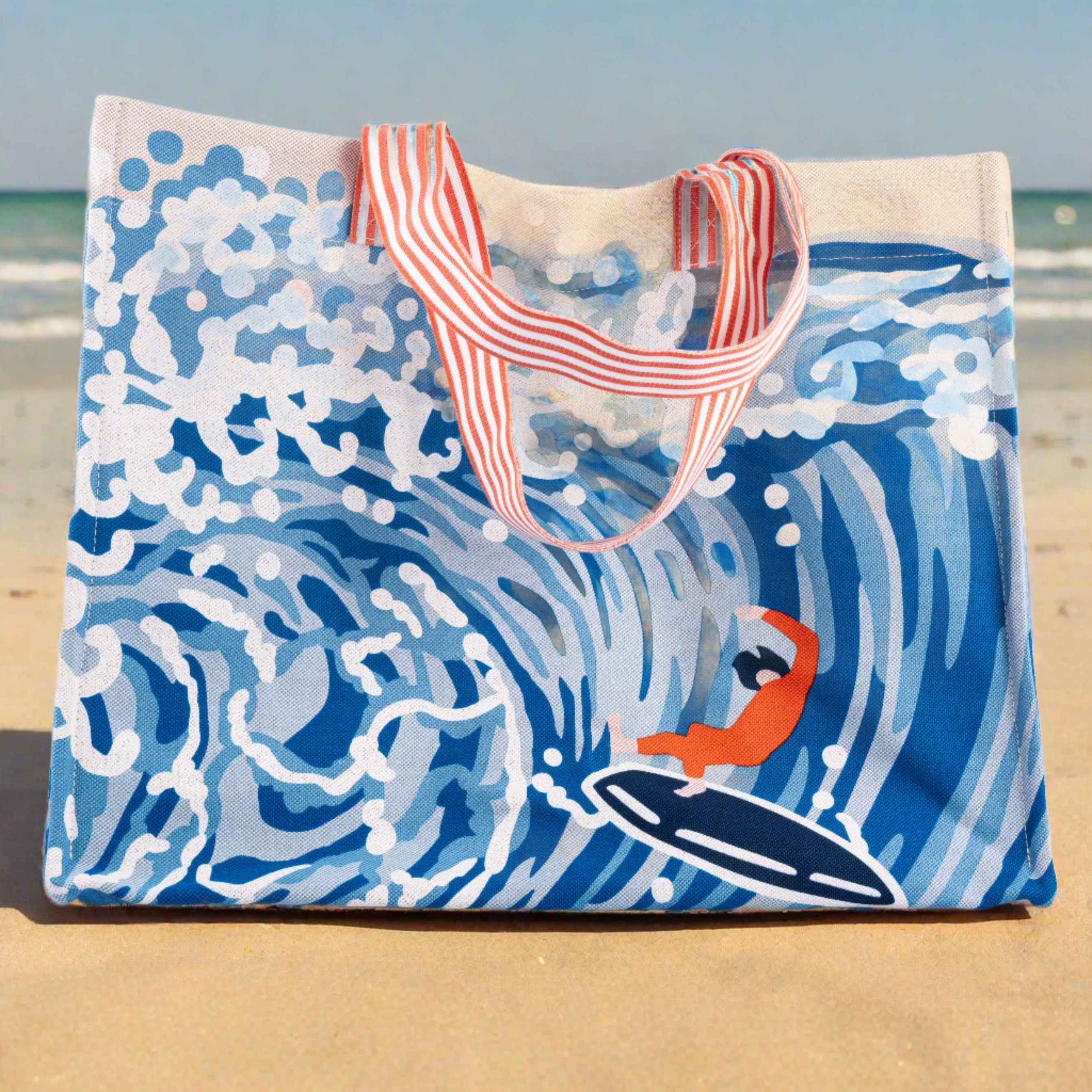 Hermès Wave Beach Tote Bag